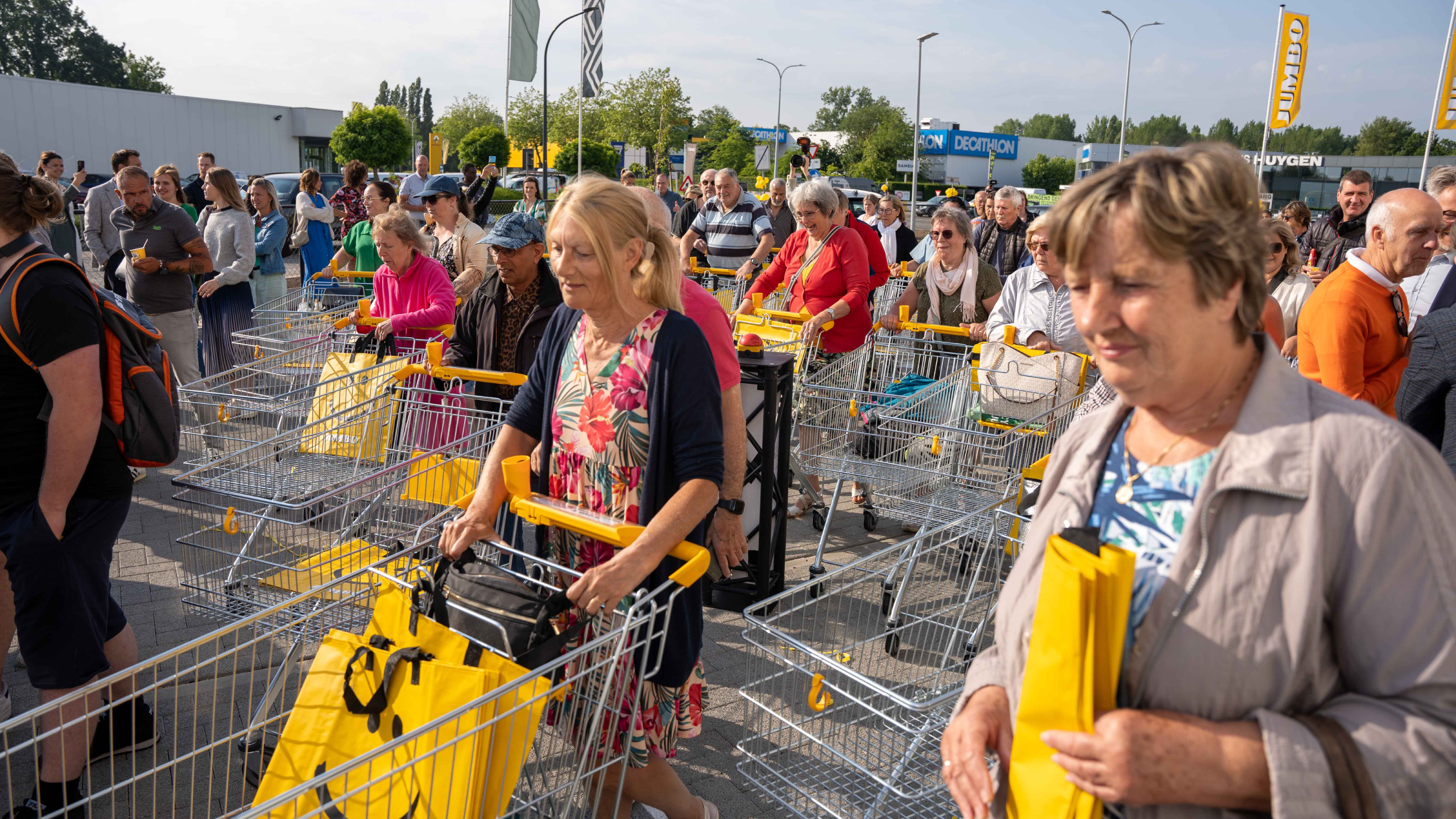 De opening van een Belgische Jumbo. Foto: Distrifood