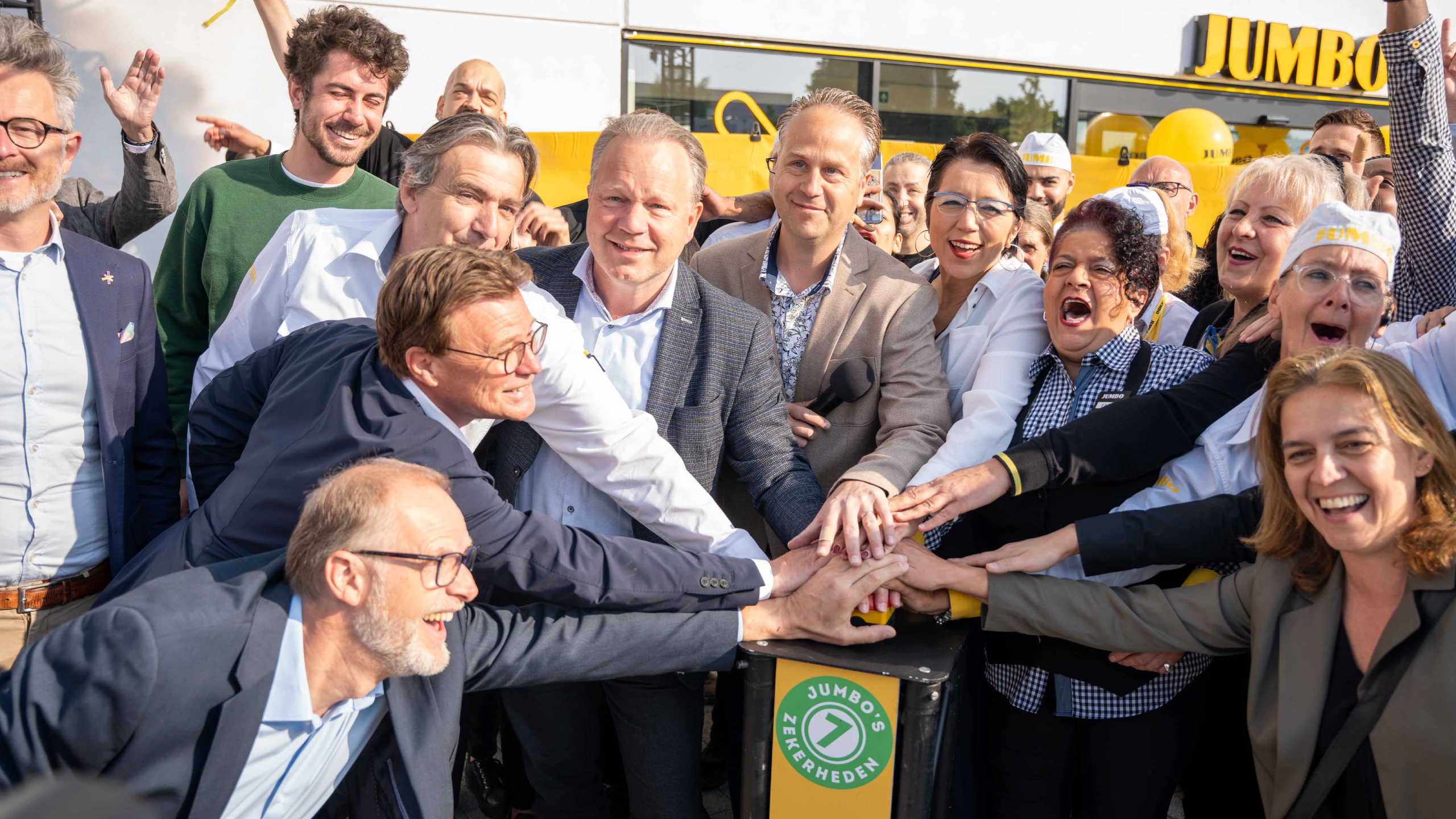De opening van Jumbo in het Belgische Lier. Foto: Jumbo