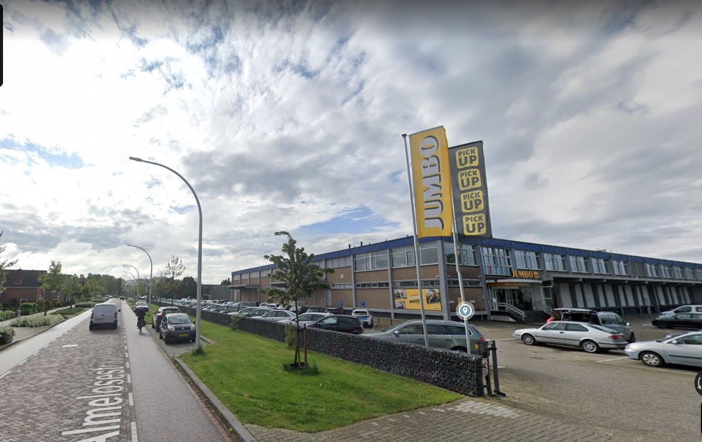 Het Jumbo efc in Raalte. Foto: Google maps