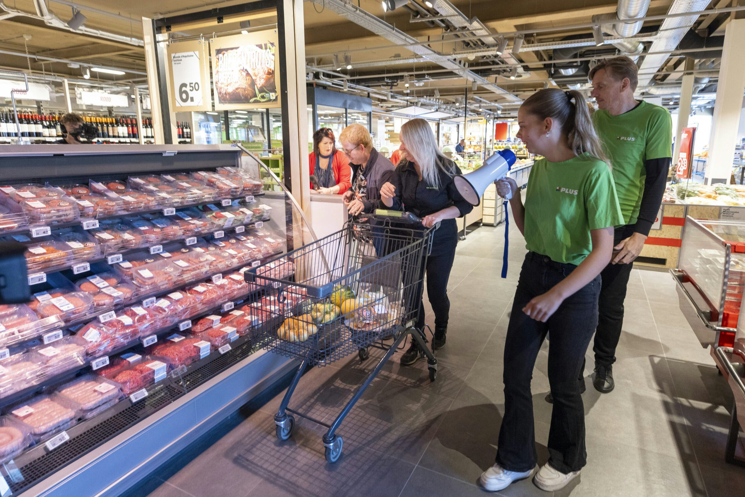 Plus moet stoppen met vleesreclames, vindt Wakker Dier. Foto: Koos Groenewold