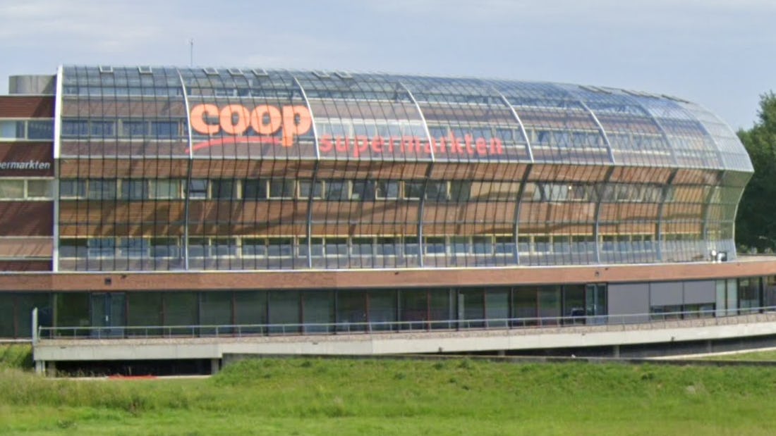 Het hoofdkantoor van Coop in Velp. Foto: Google Street View