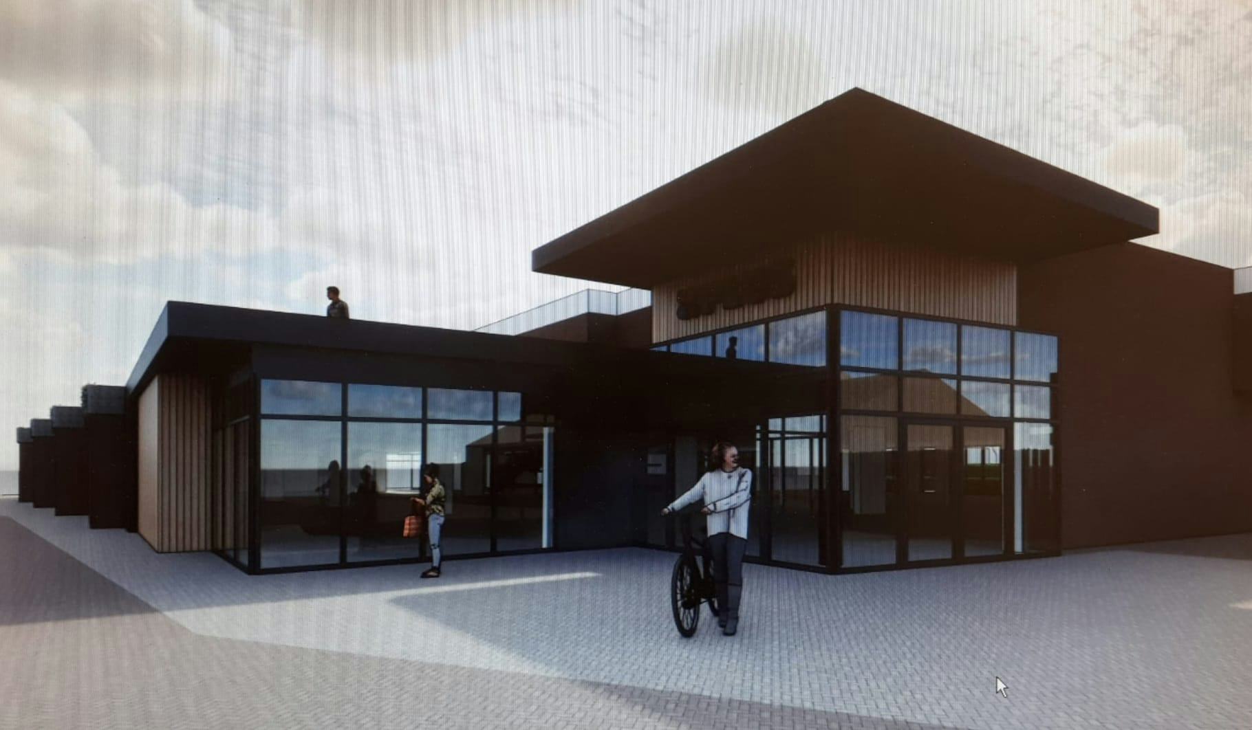 Een artist Impression van de nieuwe Plus Jongman. Foto: Facebook/Plus Jongman.