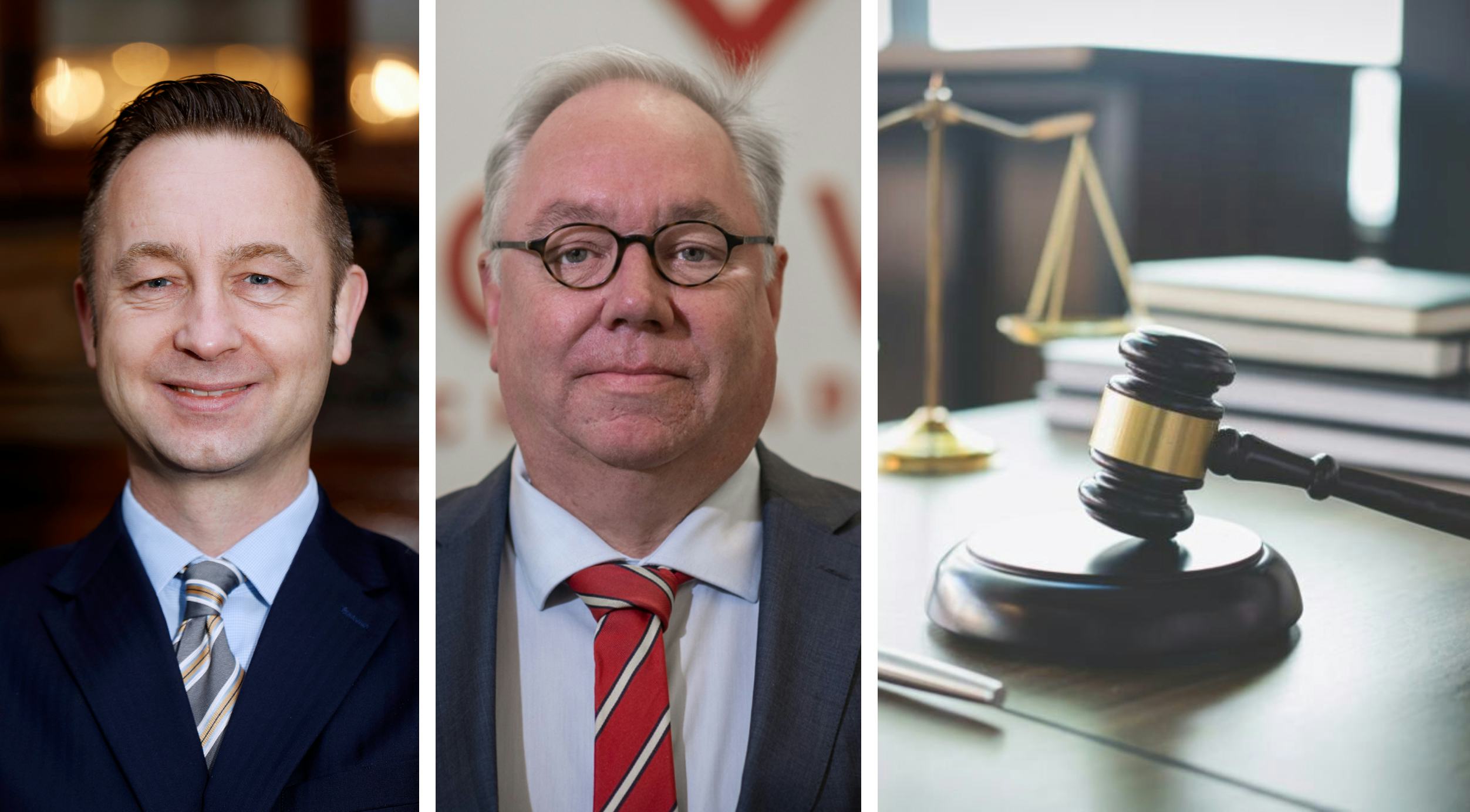 Franchiseadvocaten Alex Dolphijn (links) en Jeroen Sterk (rechts). Foto's: Roel Dijkstra Fotografie, Joey van Dongen en iStock