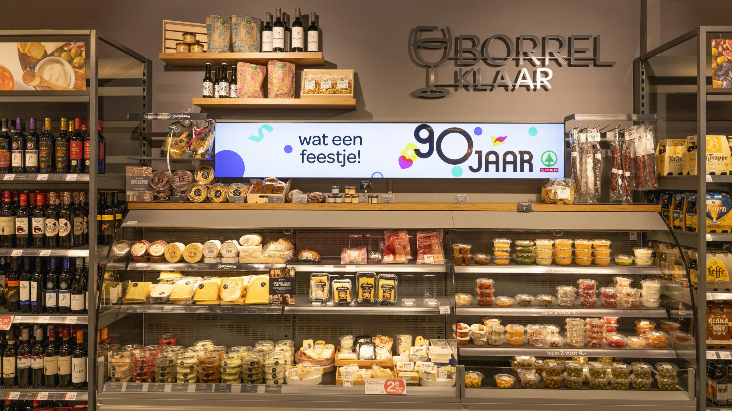 De Spar Foodclub in het Zeeuwse Philippinne was één van de winkels die meedeed aan een pilot met retailmedia. Foto Peter Roek