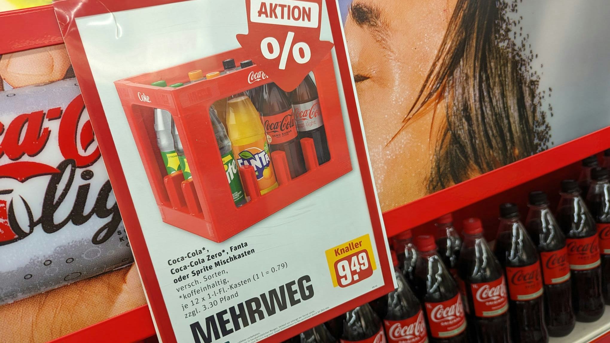 A-merken zoals Coca-cola zijn in Duitsland vaak veel goedkoper blijkt nu ook uit onderzoek van het ministerie van Economische Zaken en Klimaat. Foto: Distrifood