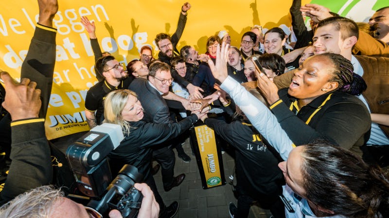 Een eerdere opening van een Jumbo in Vlaanderen. Foto: Jumbo