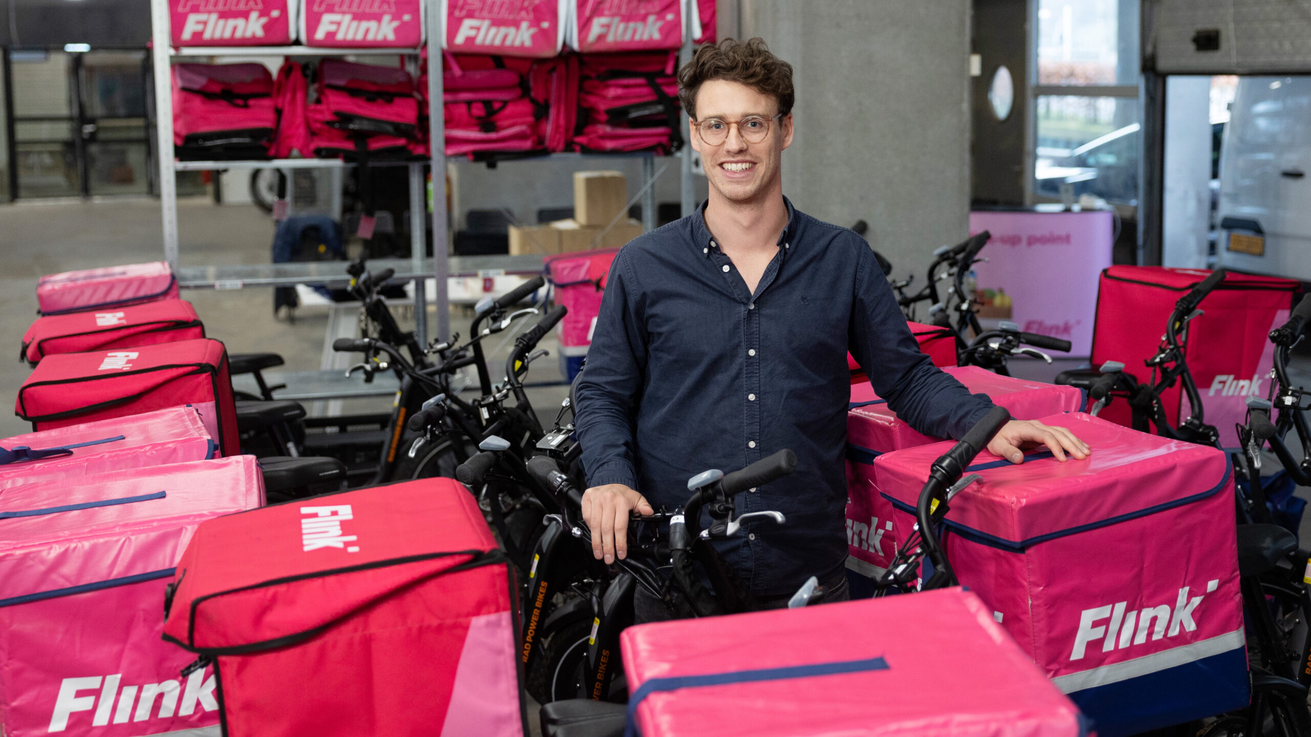 Ceo Robin Kiesler van Flink. Foto: Herbert Wiggerman