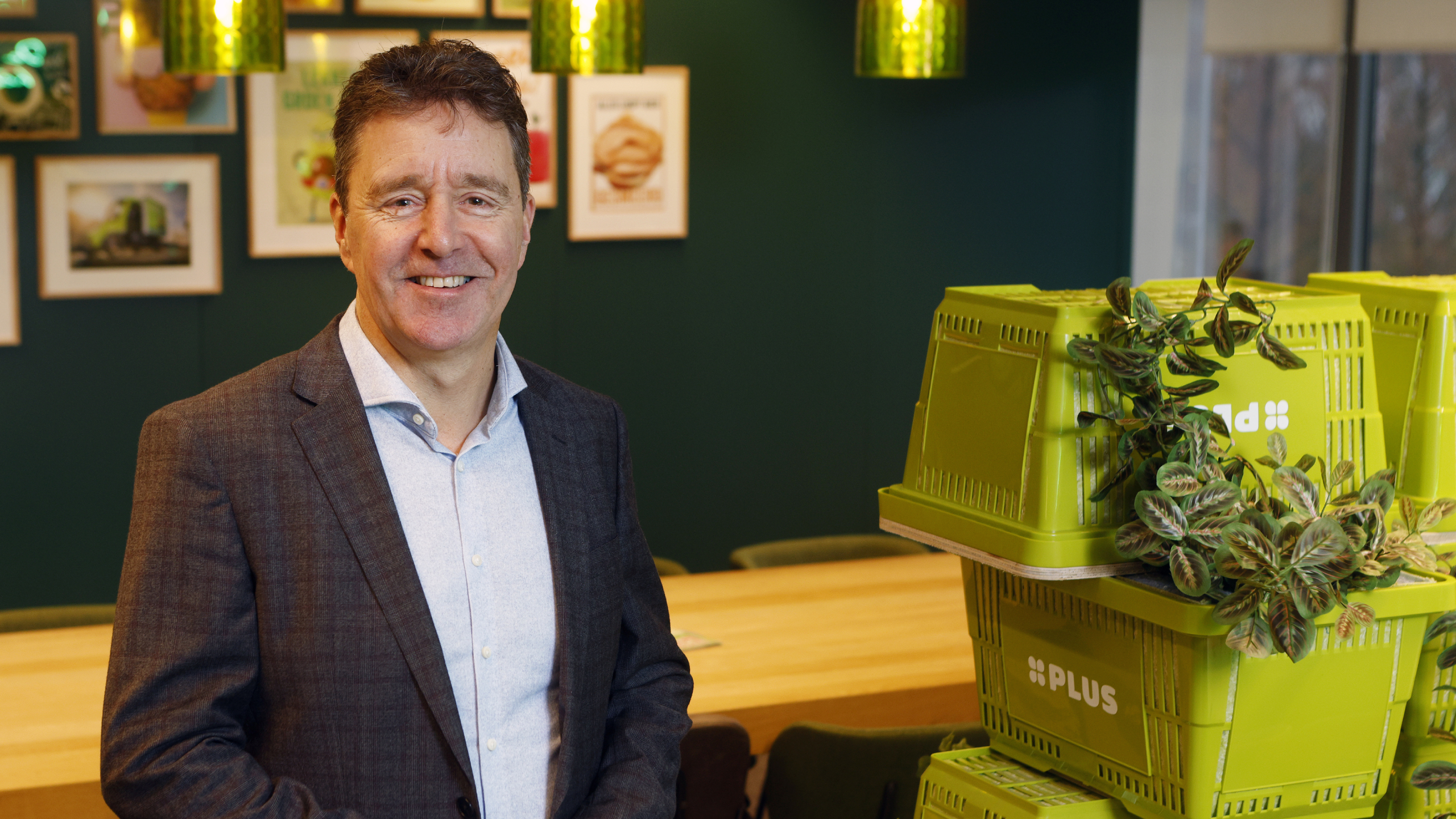 Eric Leebeek, commercieel directeur Plus. Foto: Ton Kastermans Fotografie