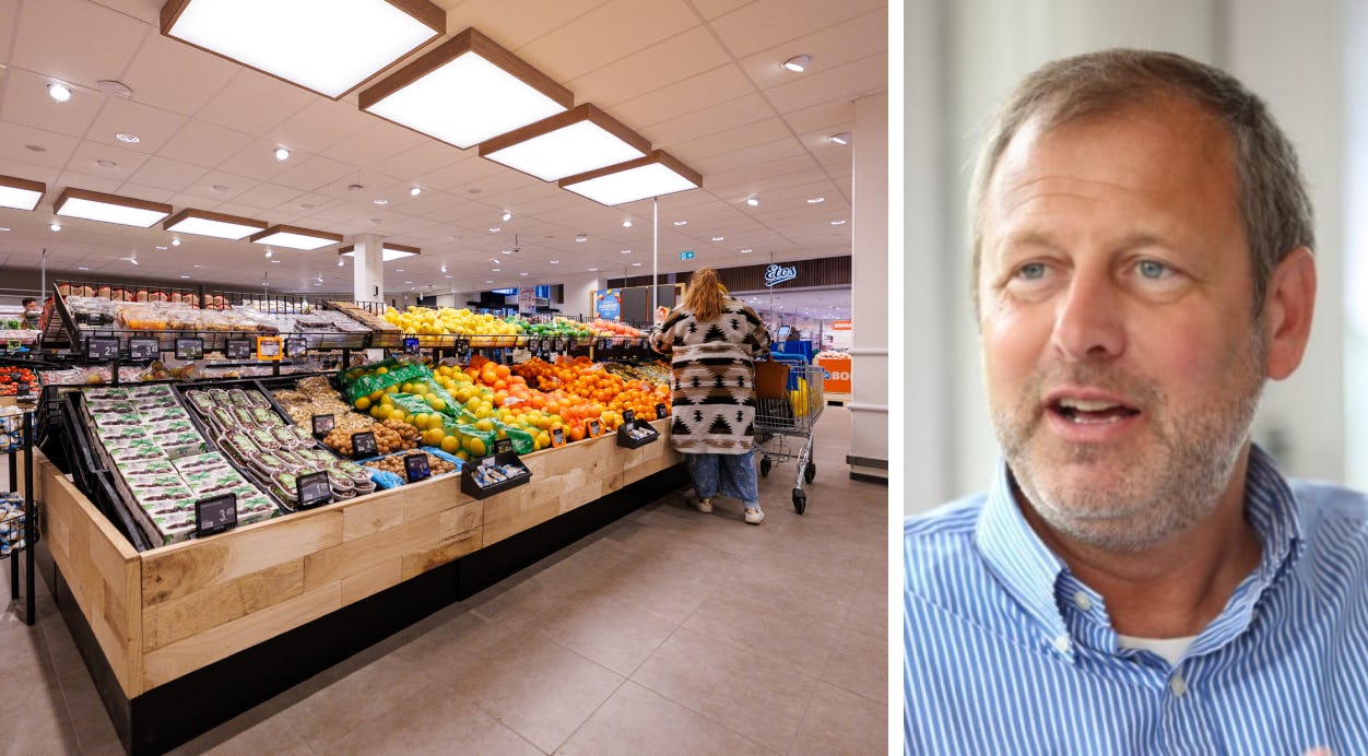 Francis Kint. Foto's: Albert Heijn en Linkedin