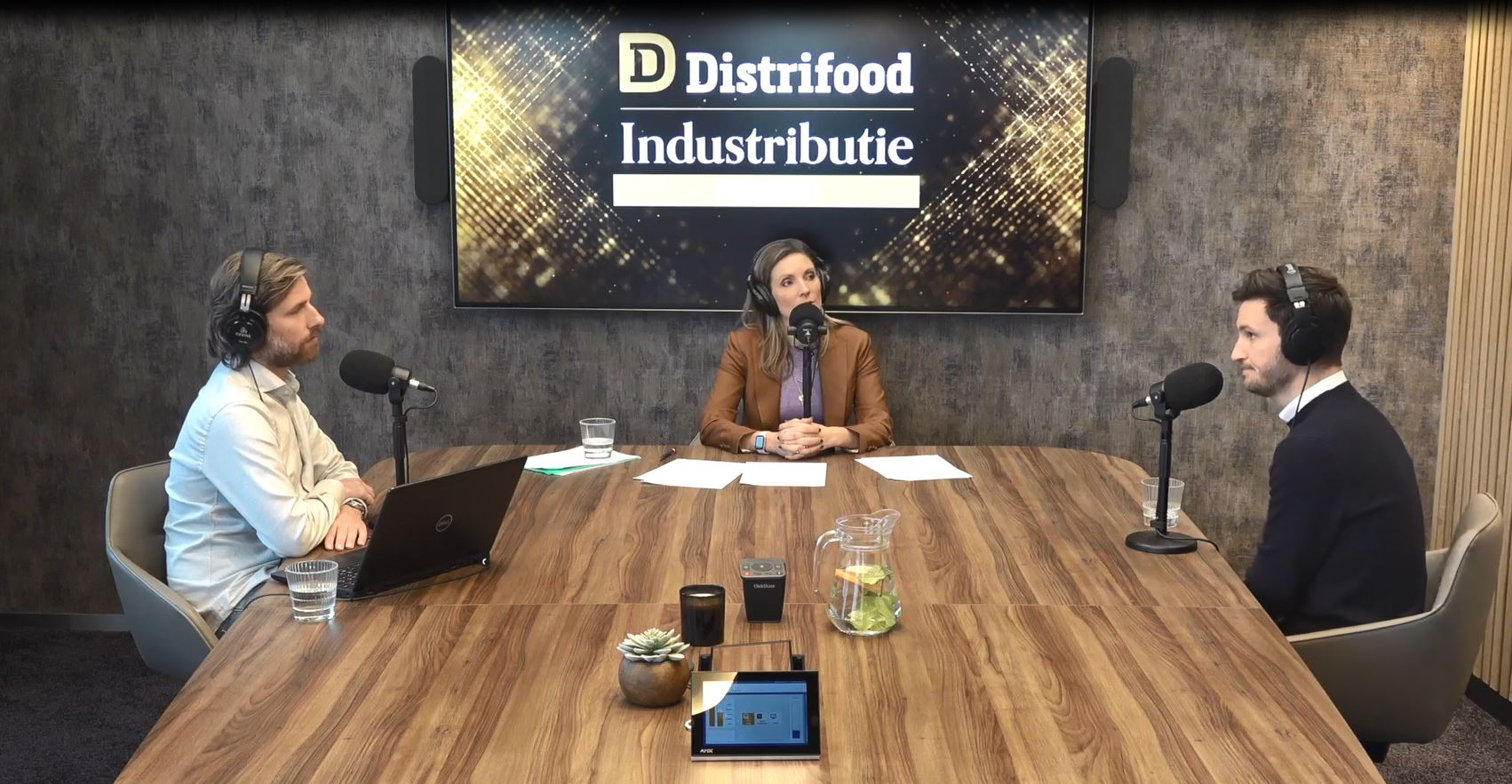 Industributie 2024 categorie dranken. Genomineerde van Marco van Assche AB Inbev. Still: Distrifood