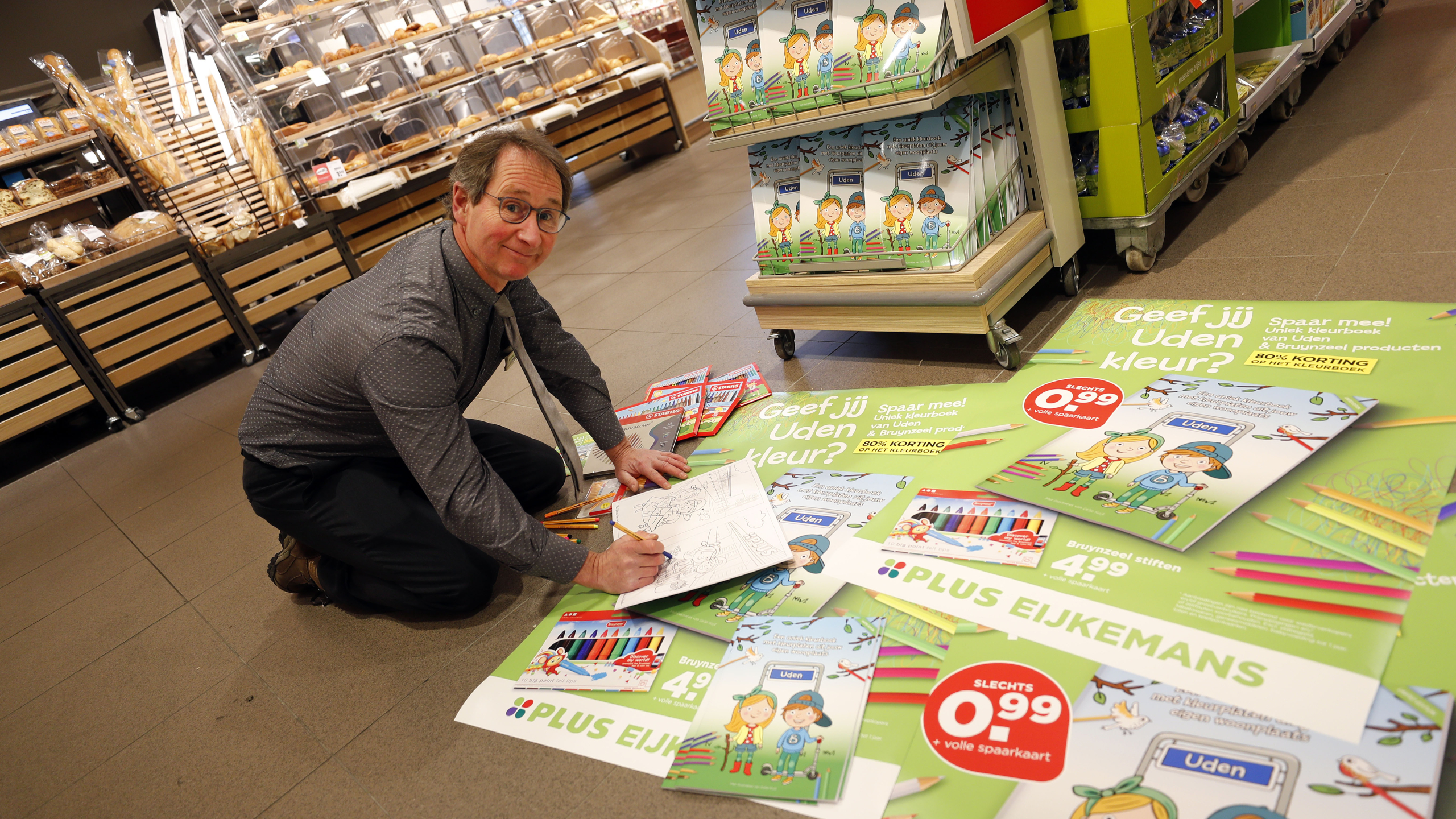 Plus-ondernemer Wim Eijkemans. Foto: Bert Jansen