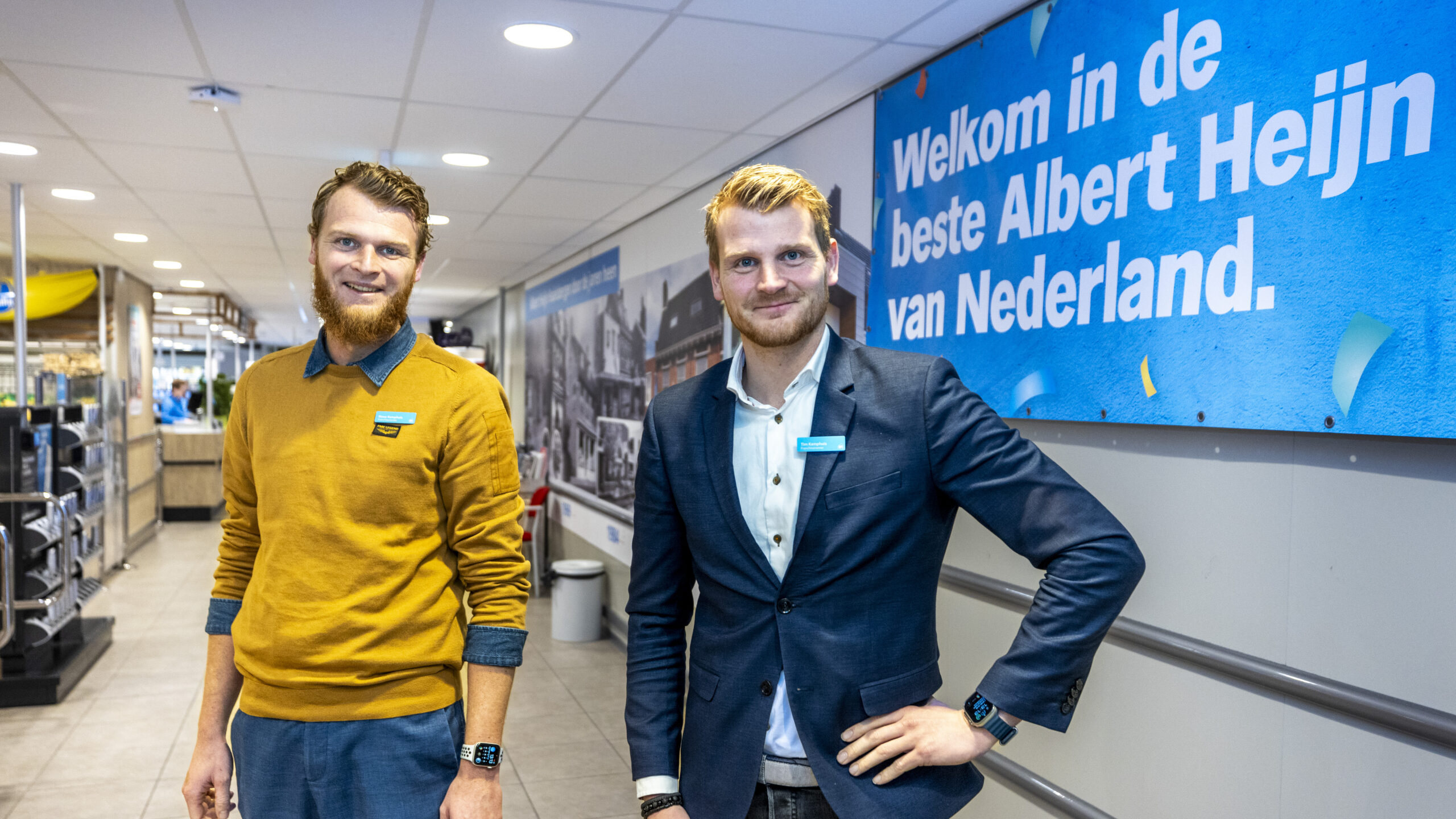 Rinse en Tim Kamphuis. Foto: Koos Groenewold