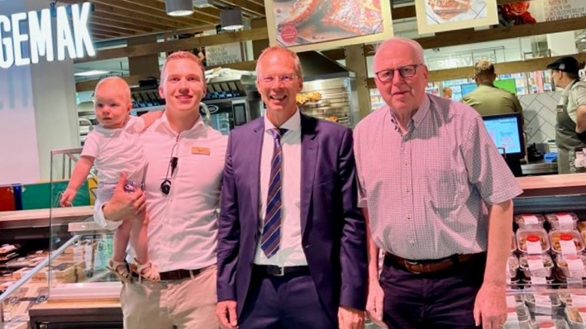  Tjerk 't Lam (links) en ondernemer Pel 't Lam (midden). Foto: LinkedIn