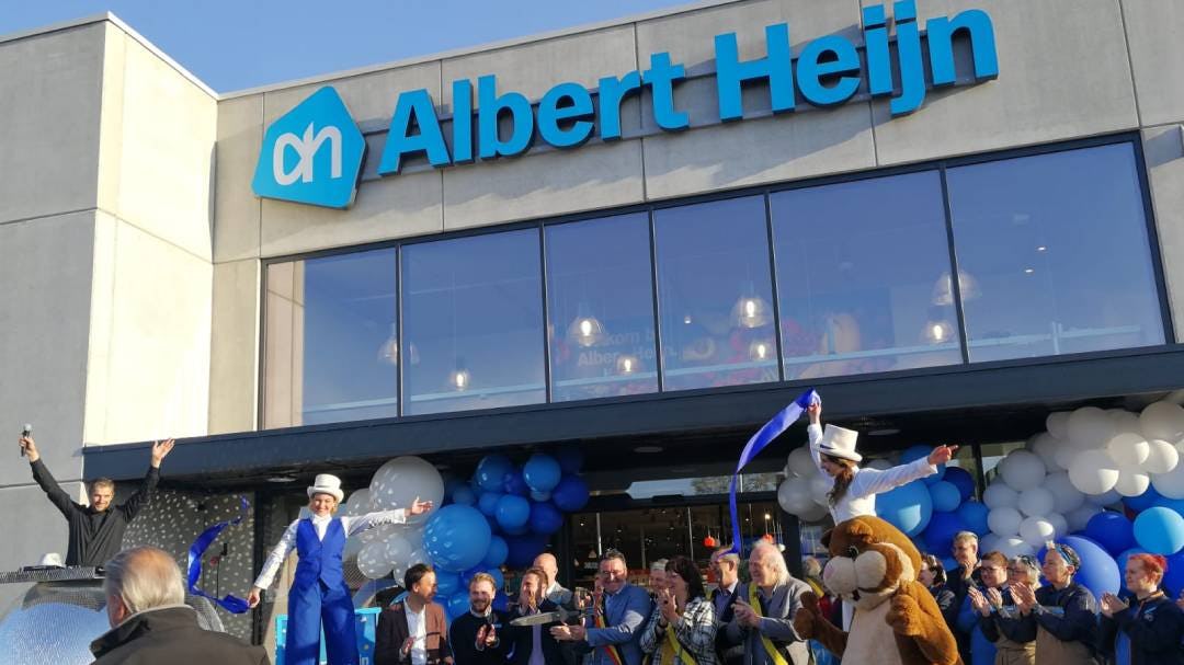 Opening Albert Heijn-vestiging in België. Foto: Distrifood