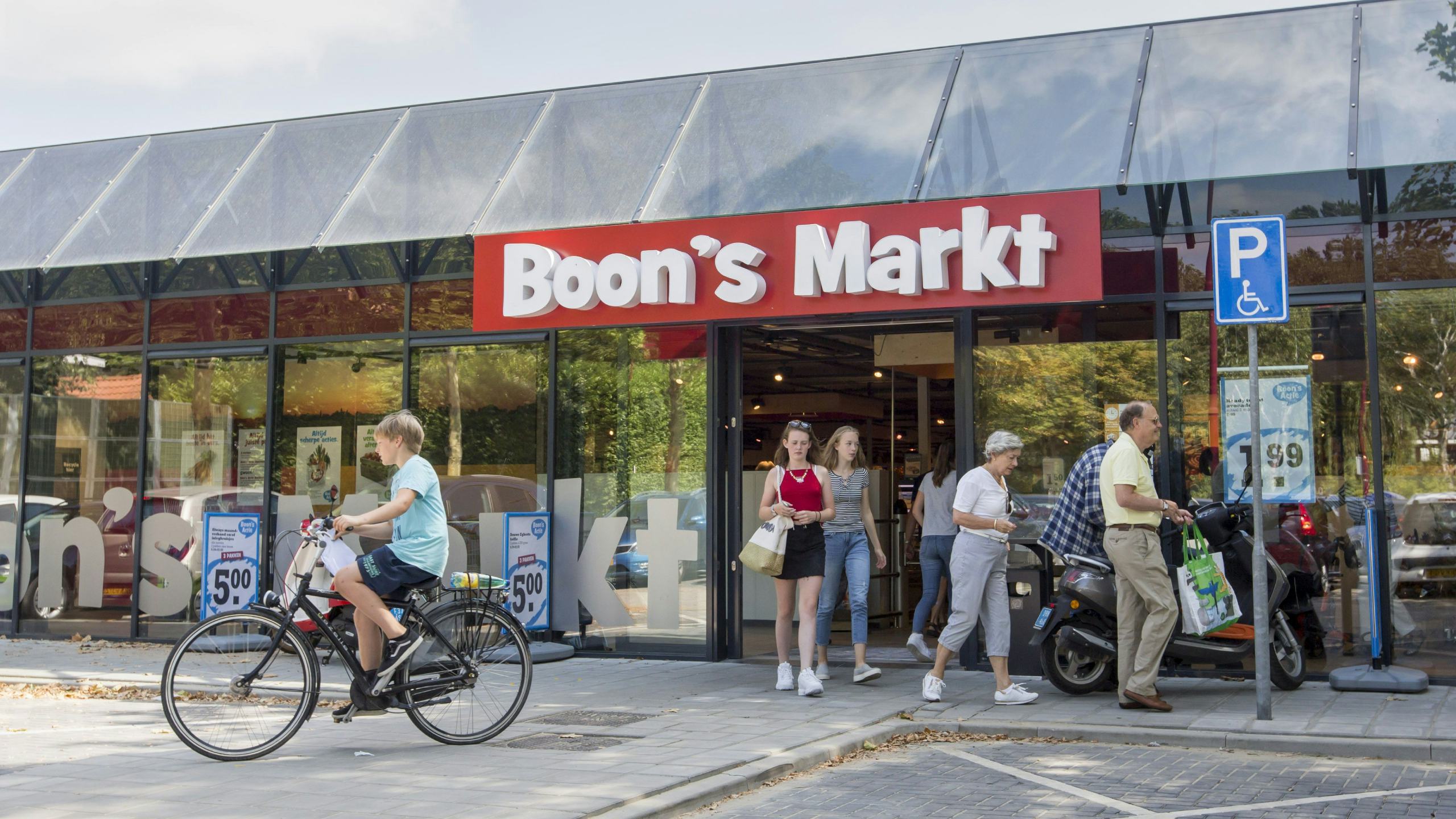 Archieffoto van Boon's Markt in Barendrecht. Foto: Dennis Wisse