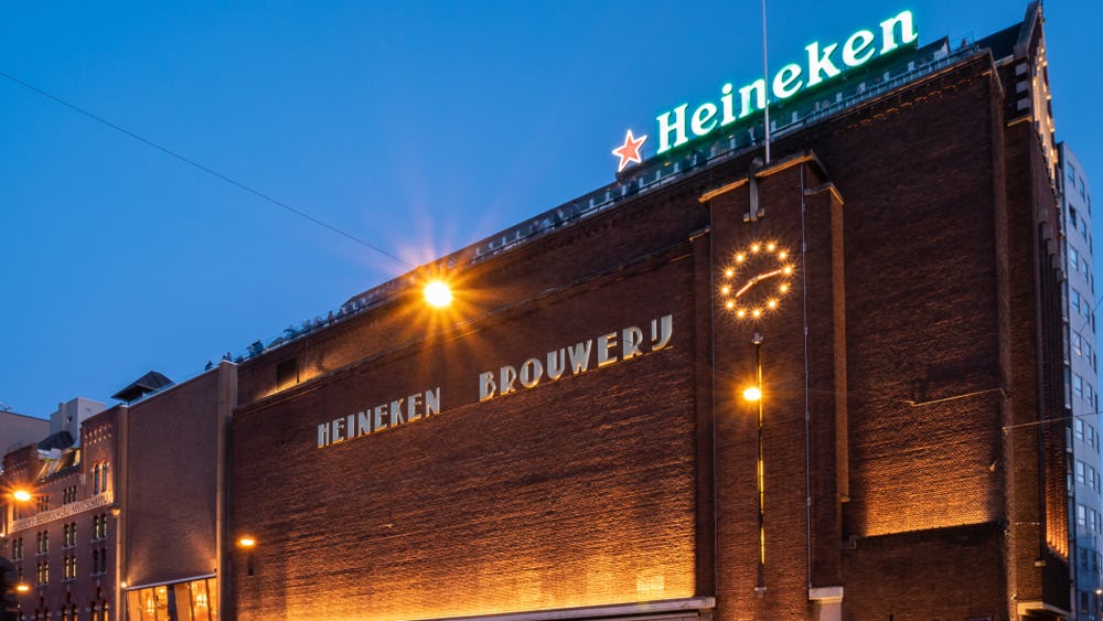 De Heineken-fabriek in Amsterdam. Foto: Shutterstock