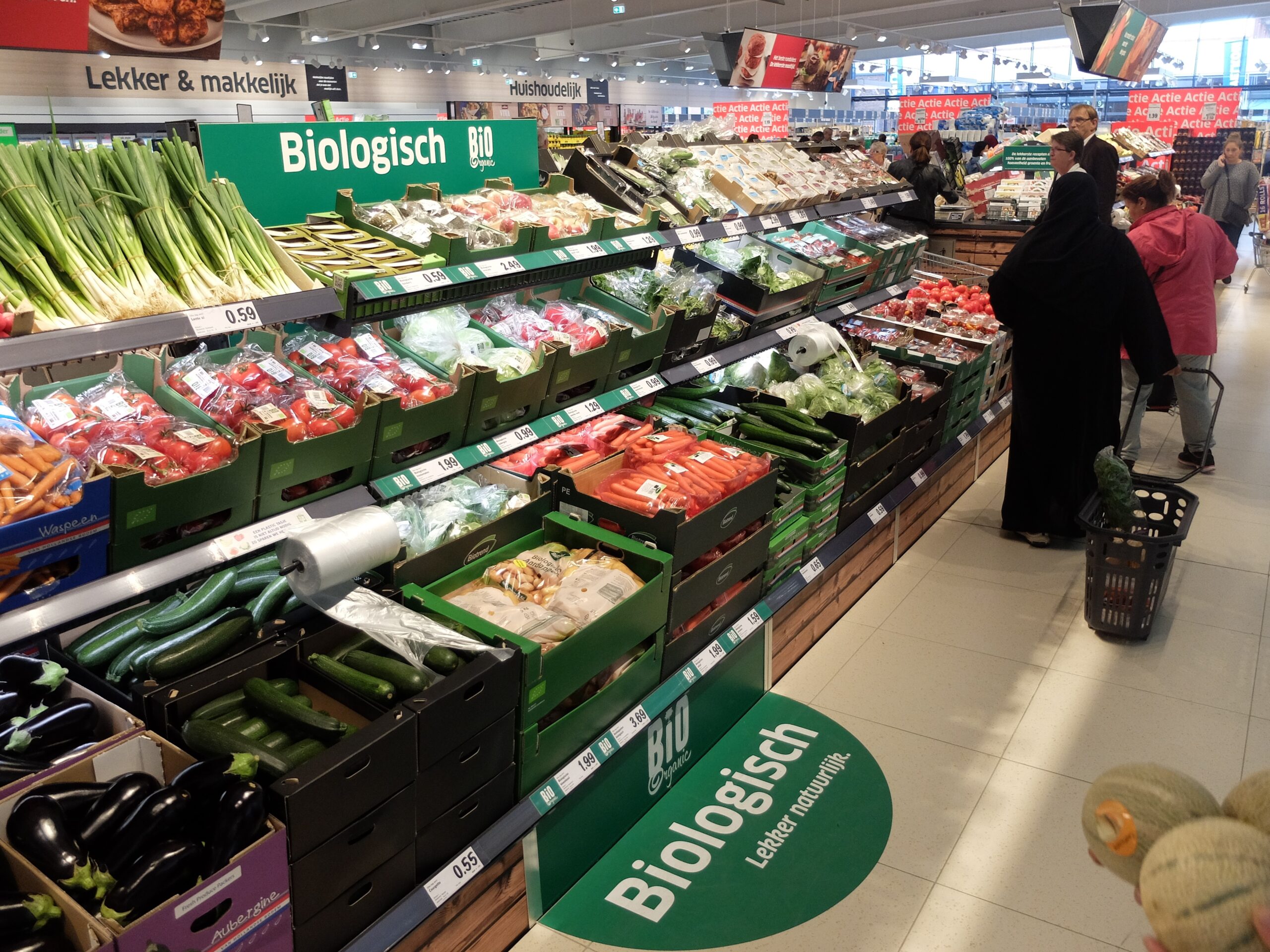 Lidl timmert aan de weg met biologisch. Foto Lidl