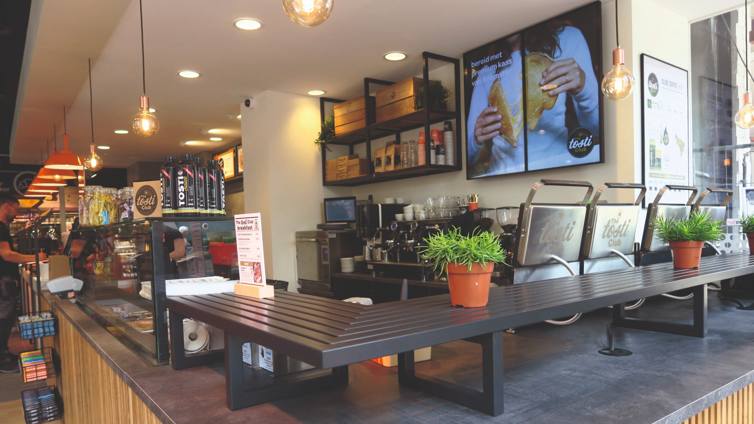 The Tosti Club in een Arnhemse Spar City. Foto: Distrifood