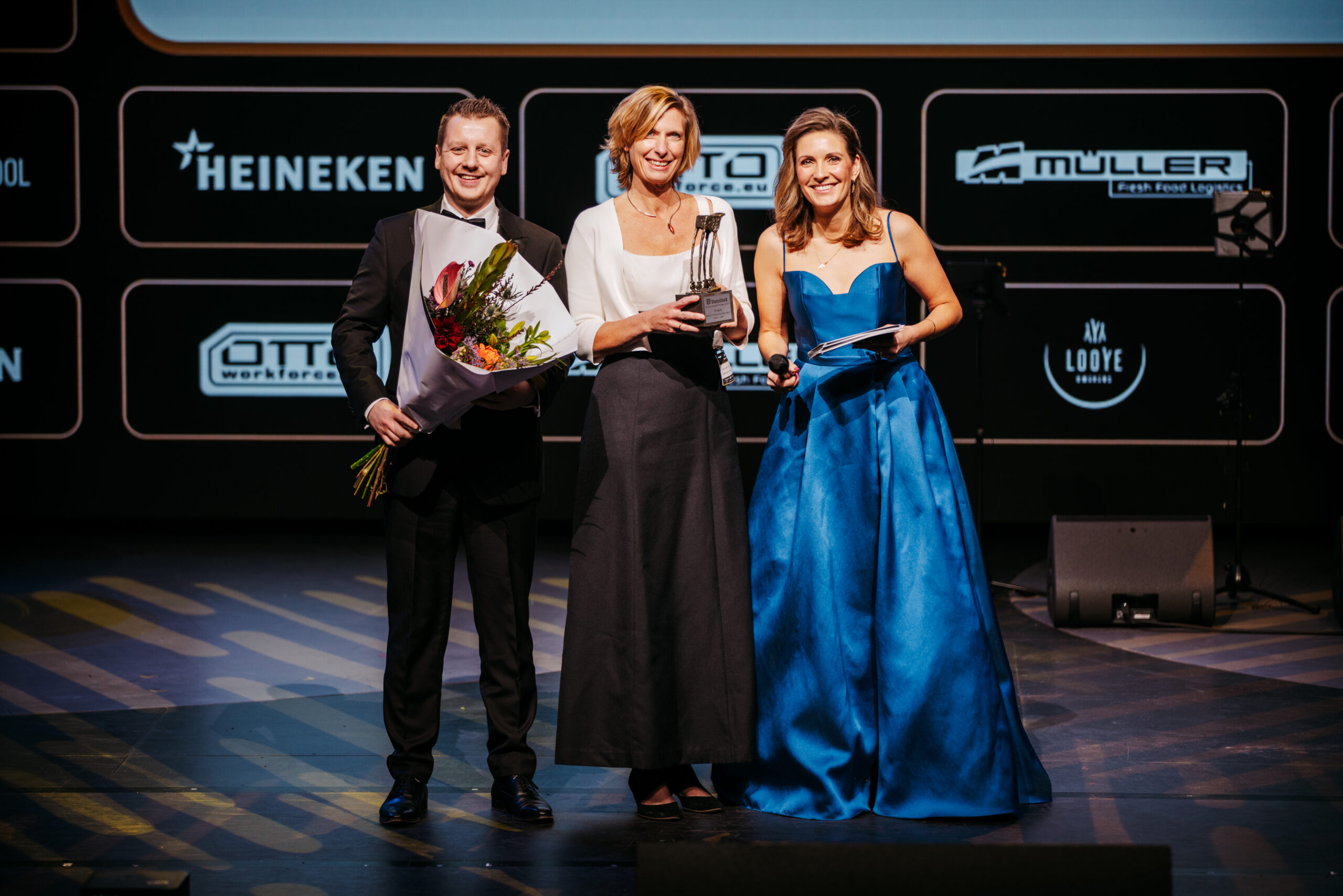 Richard Jansen, Karin Löwik en Annemarie Brüning. Beeld: Nathan Reinds
