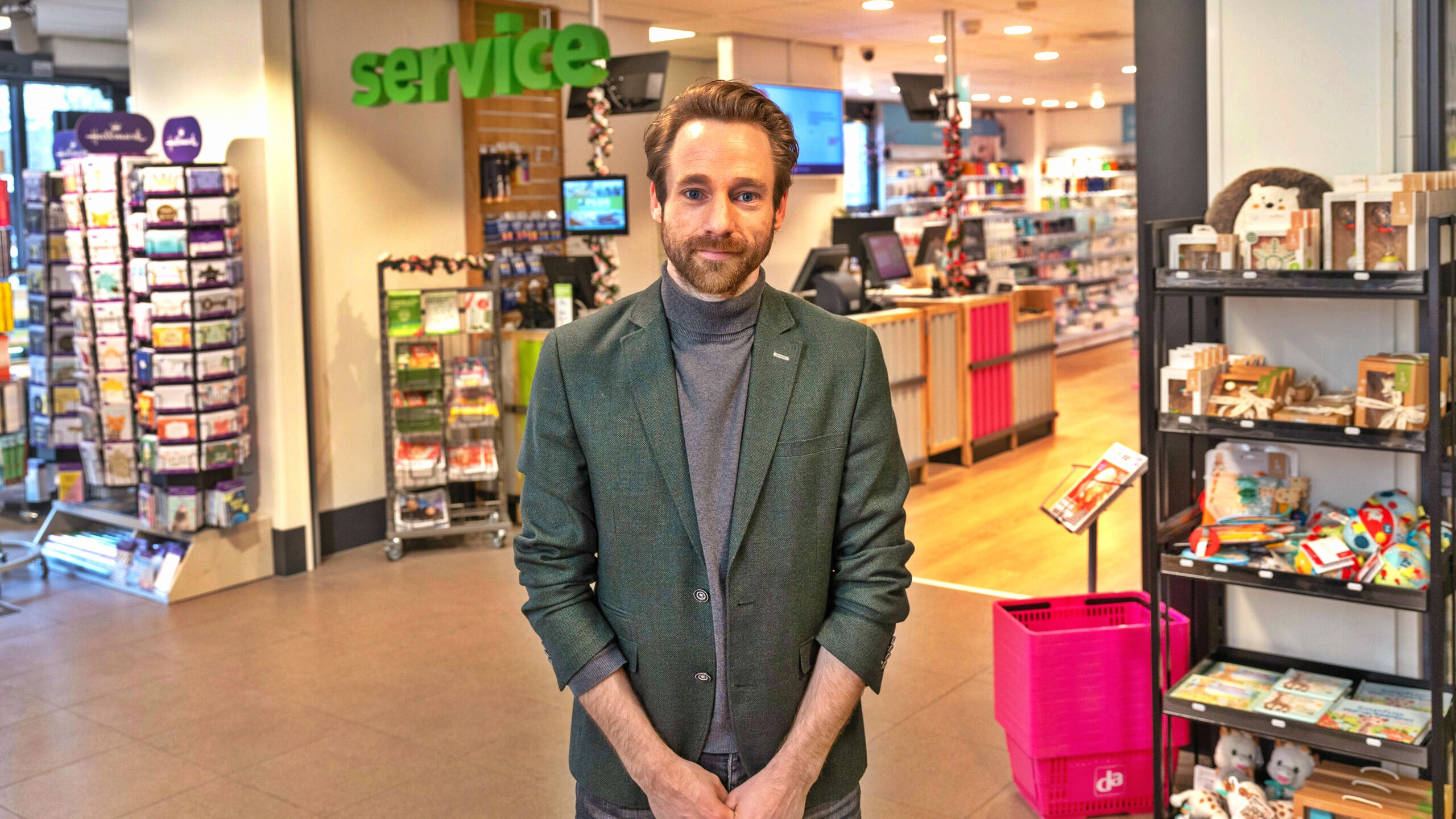  Plus-ondernemer Stefan Blom. Foto: Herbert Wiggerman