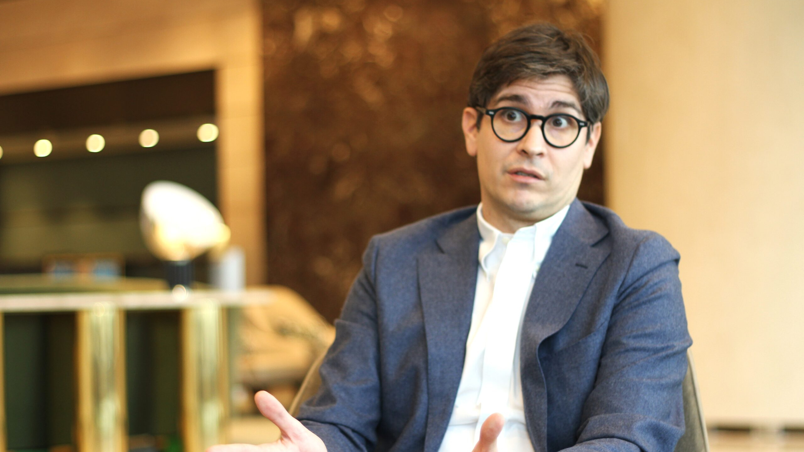 Philip Morris-topman Albert Sánchez in gesprek met Distrifood. Foto: Distrifood