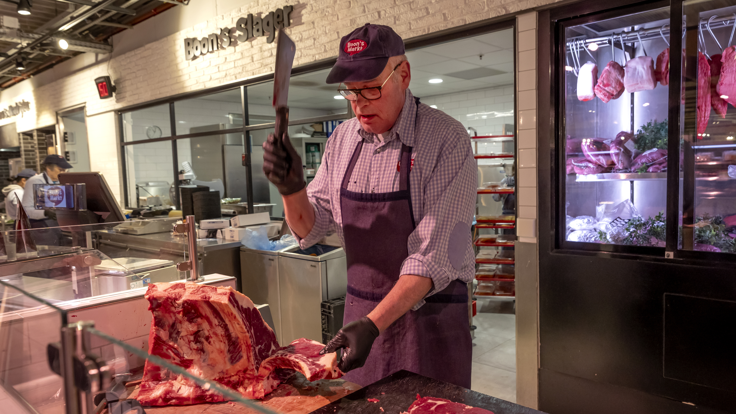 Een slager, ter illustratie. Foto: Dennis Wisse