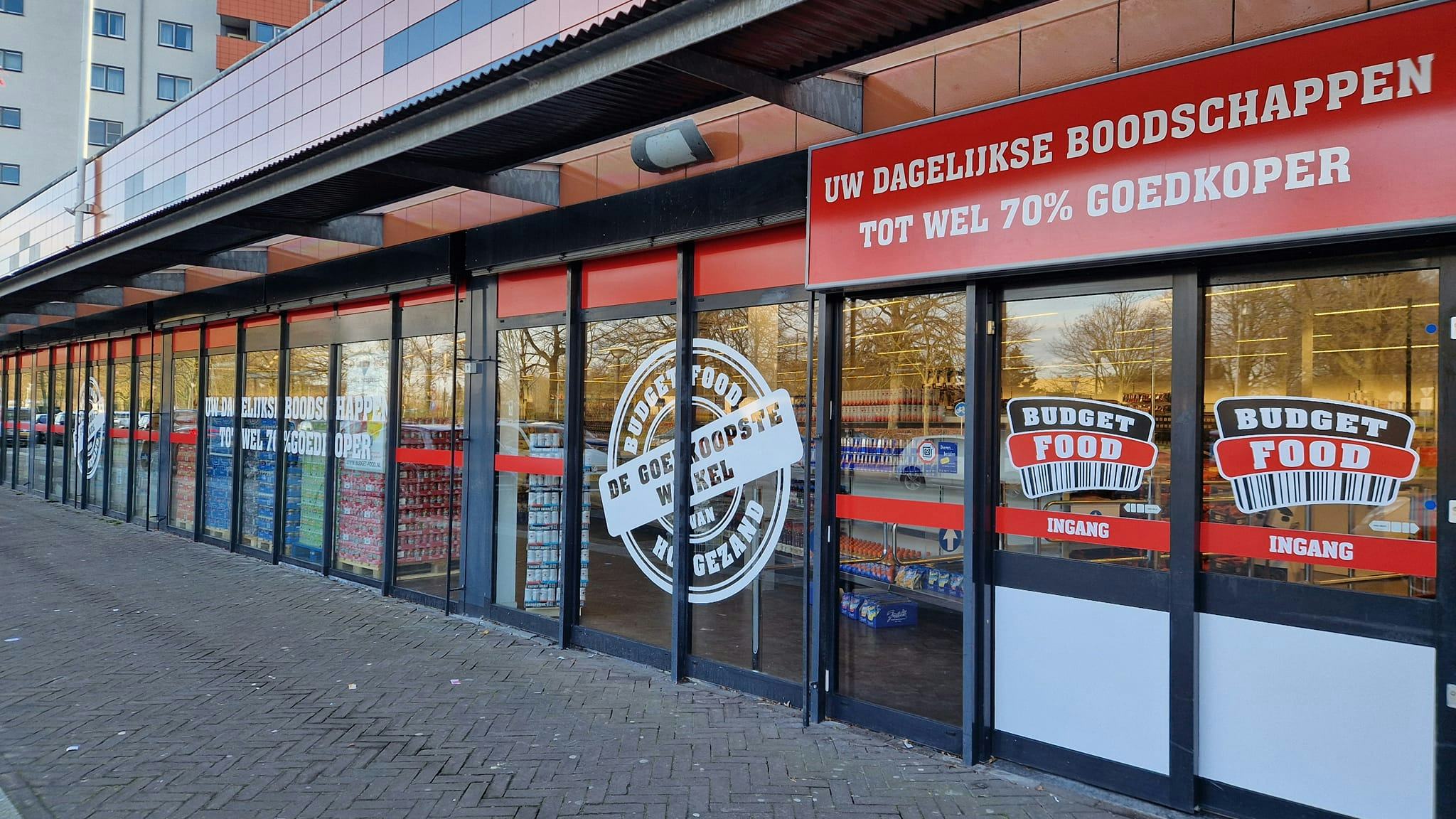 De nieuwe winkel van Budget Food in Hoogezand. Foto: Budget Food