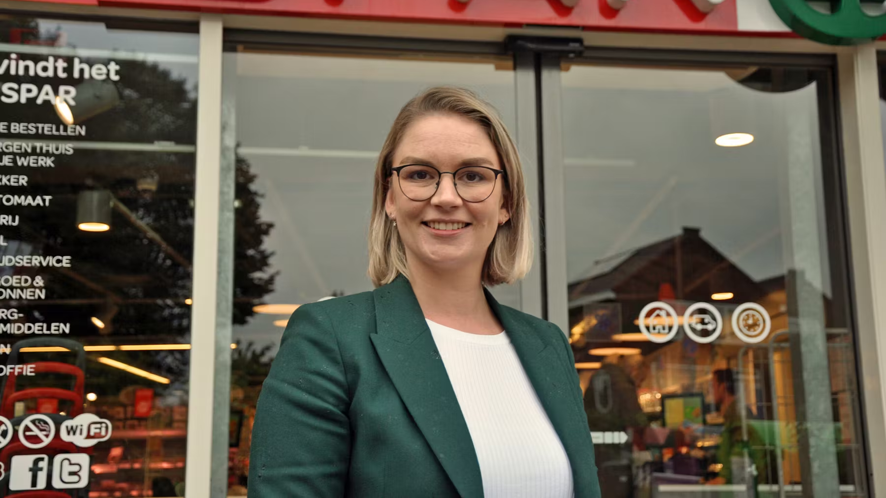 Fleur Jansen van Vliet is de werving & selectie-adviseur van Spar. Foto: Hans Veltmeijer