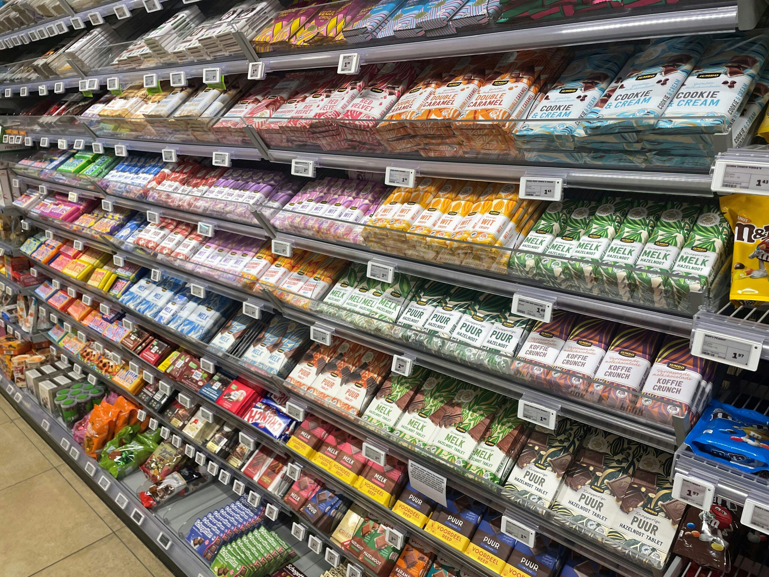 De prijzen van chocolade blijven stijgen de komende tijd, aldus Rabobank. Foto: Distrifood