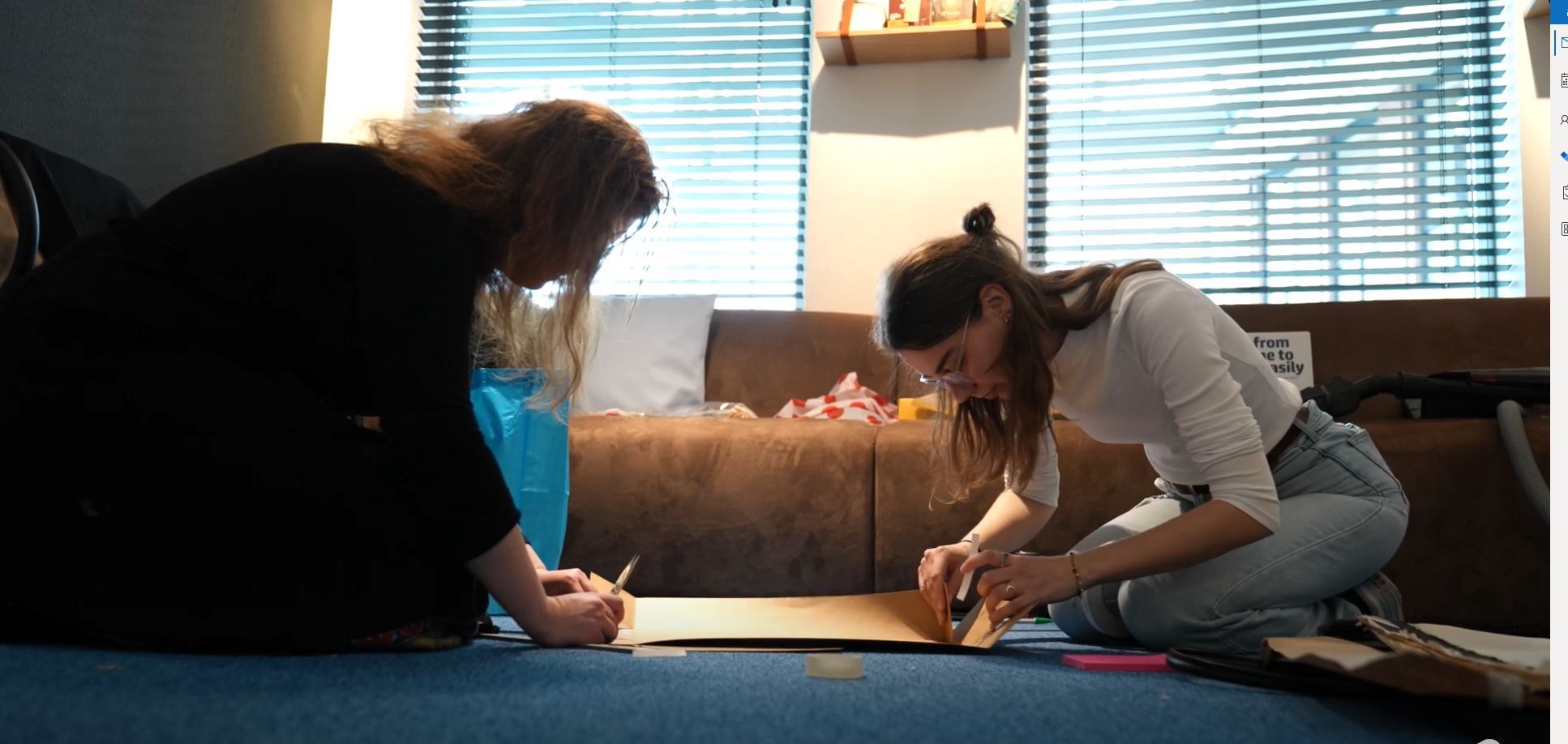 Tijdens de vorige Packathon richtten de teams zich op verduurzaming van verpakkingen. Still: Youtube-video Albert Heijn