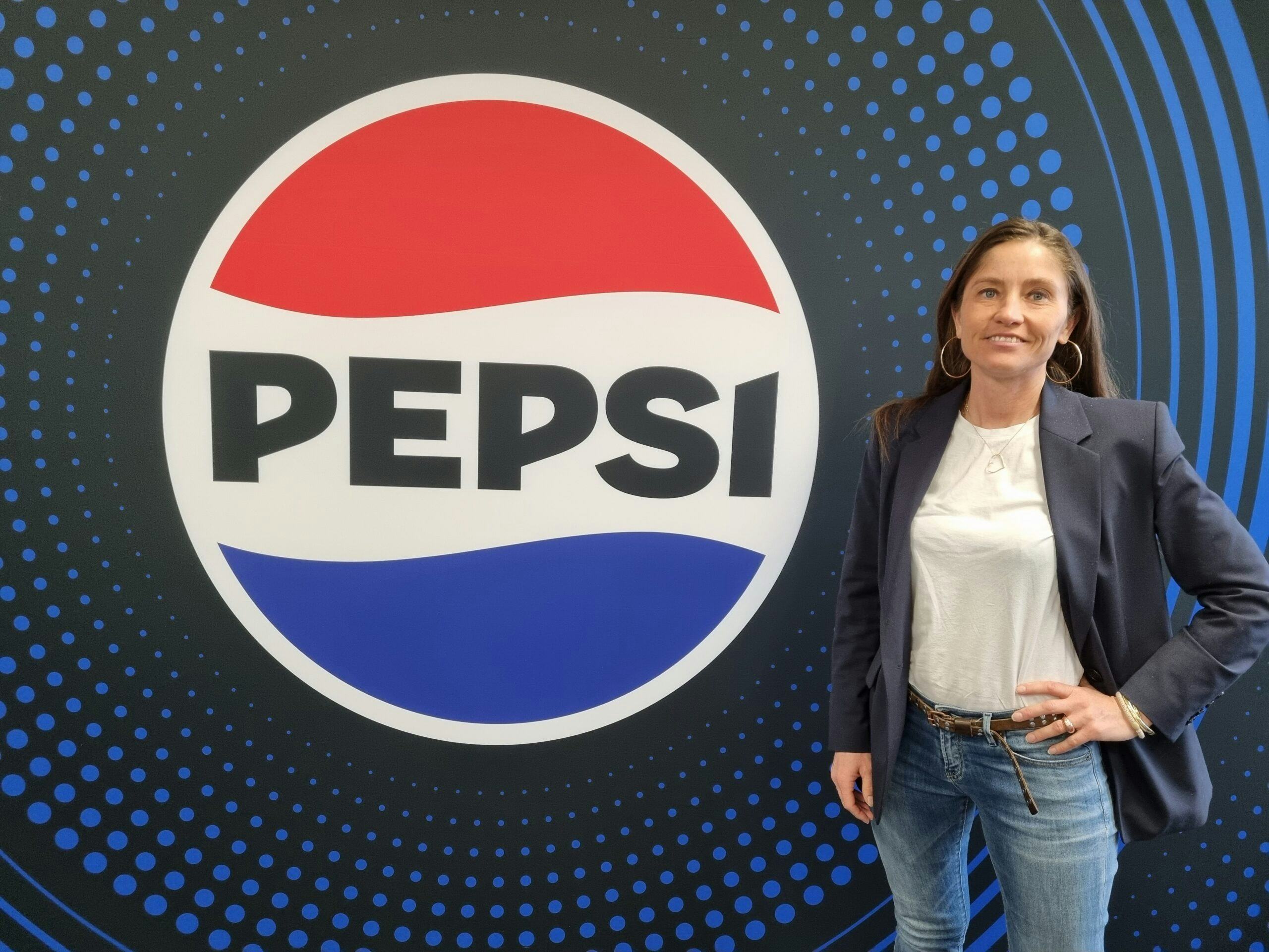 Sandra Vingerling, vanaf mei de nieuwe retail directeur bij Vrumona: 'Pepsi Zero Sugar straalt nóg beter uit dat ons merk staat voor 0% suiker en 100% smaak.'