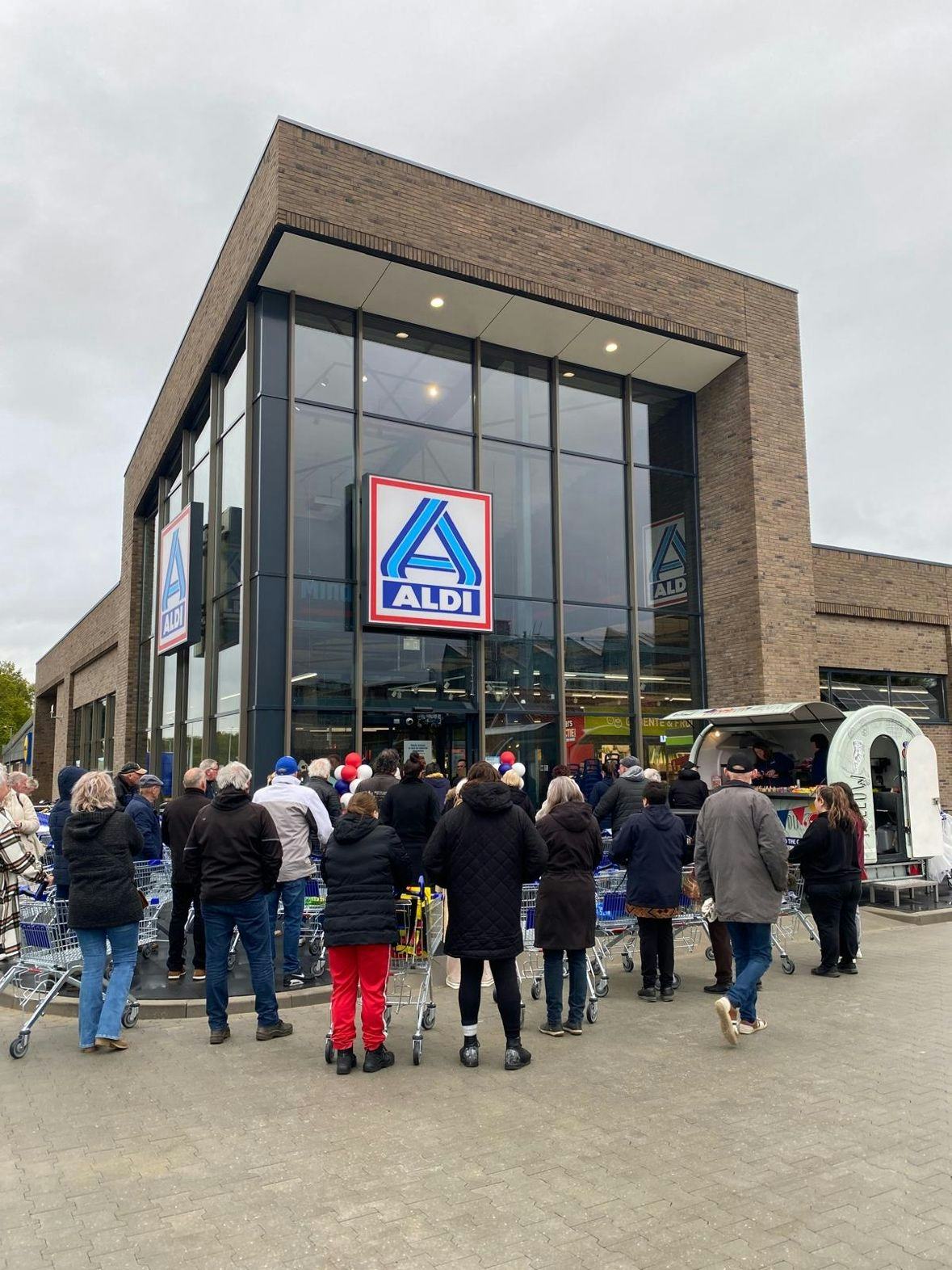 De nieuwe winkel van Aldi in Nijverdal. Foto: Aldi Vastgoed