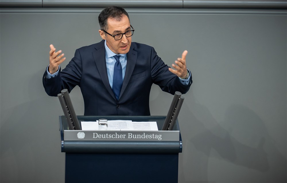 De Duitse minister van Voeding en Landbouw Cem Özdemir. Foto: ANP