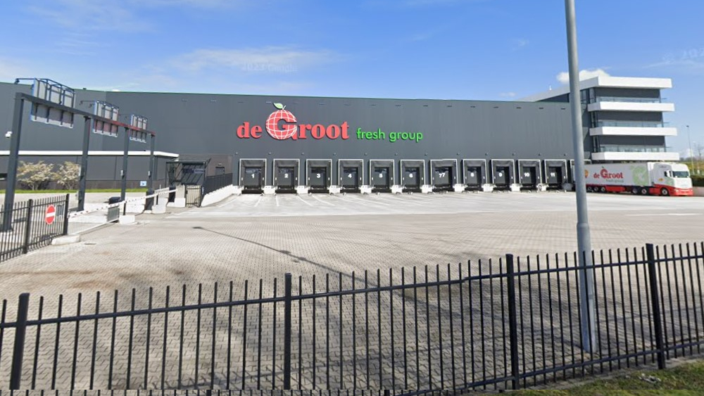 Agf-groothandel De Groot, die overgenomen is door Edeka en verder gaat als Everest Fresh. Foto: Distrifood