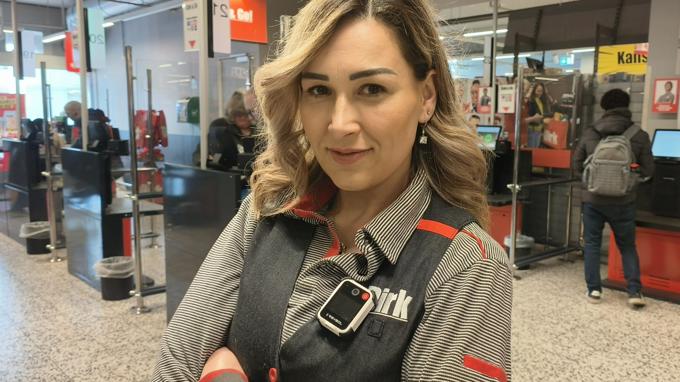 Bodycam van Dirk. Foto: Ovide Agency