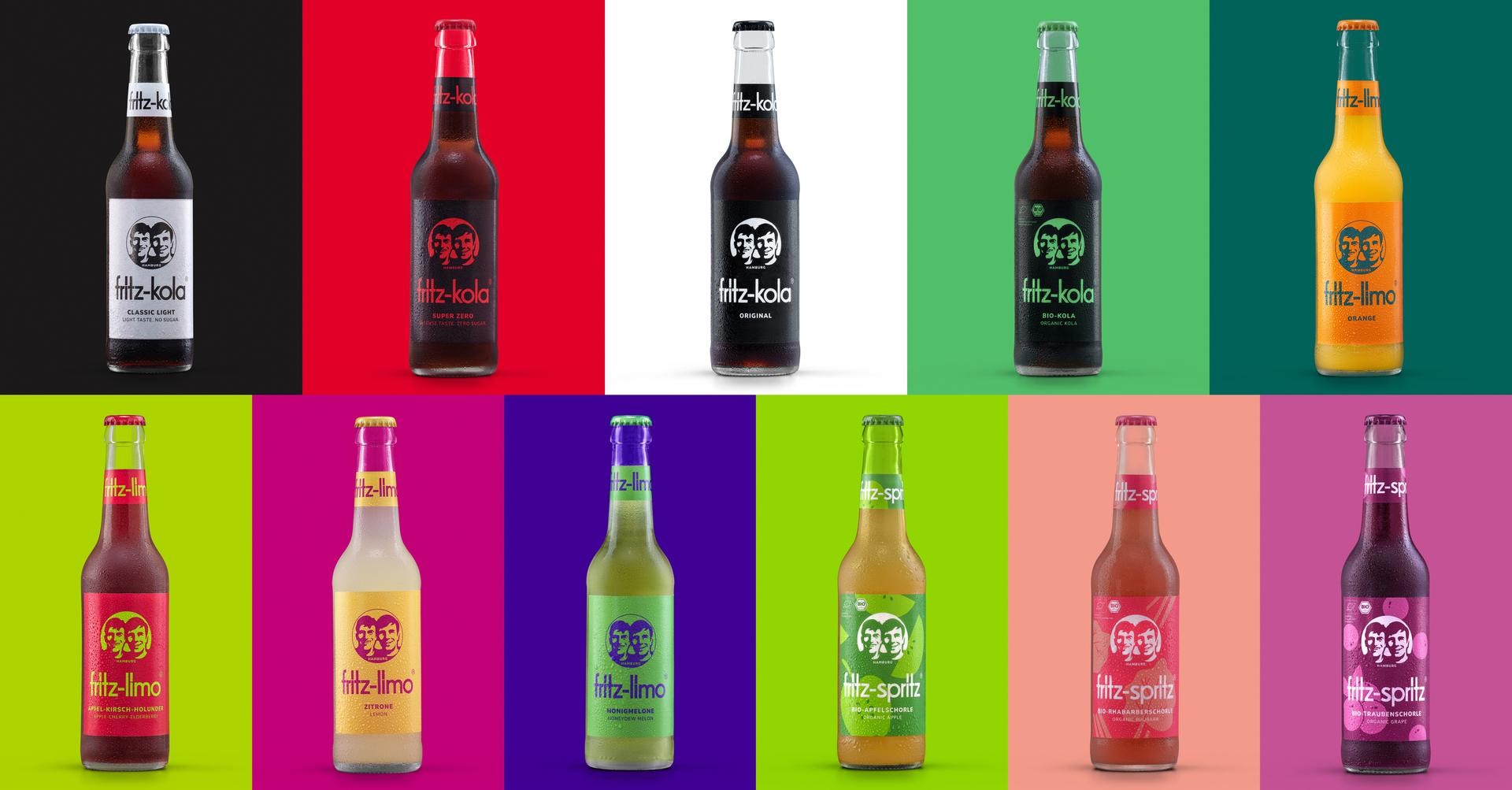 Fritz-kola onthult nieuw design. Foto: Fritz-kola
