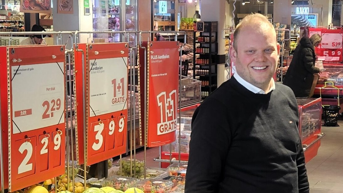 Plus-ondernemer Maarten Buning. Foto: Maarten Buning