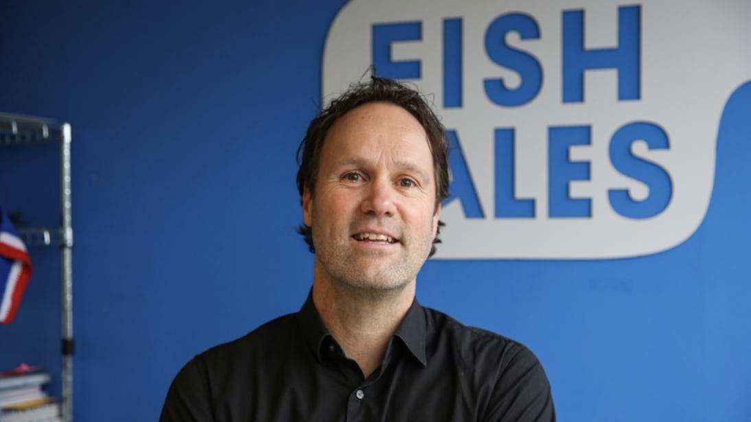 Sander van Gelder. Foto: Fish Tales