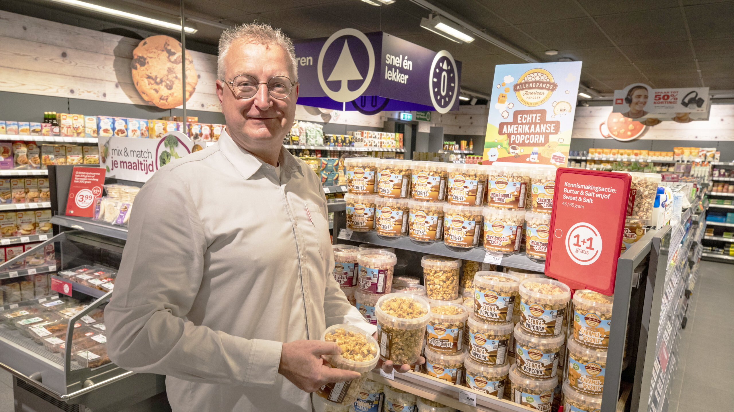 Spar-ondernemer Philip Roels uit Creil. Foto: Anne van der Woude