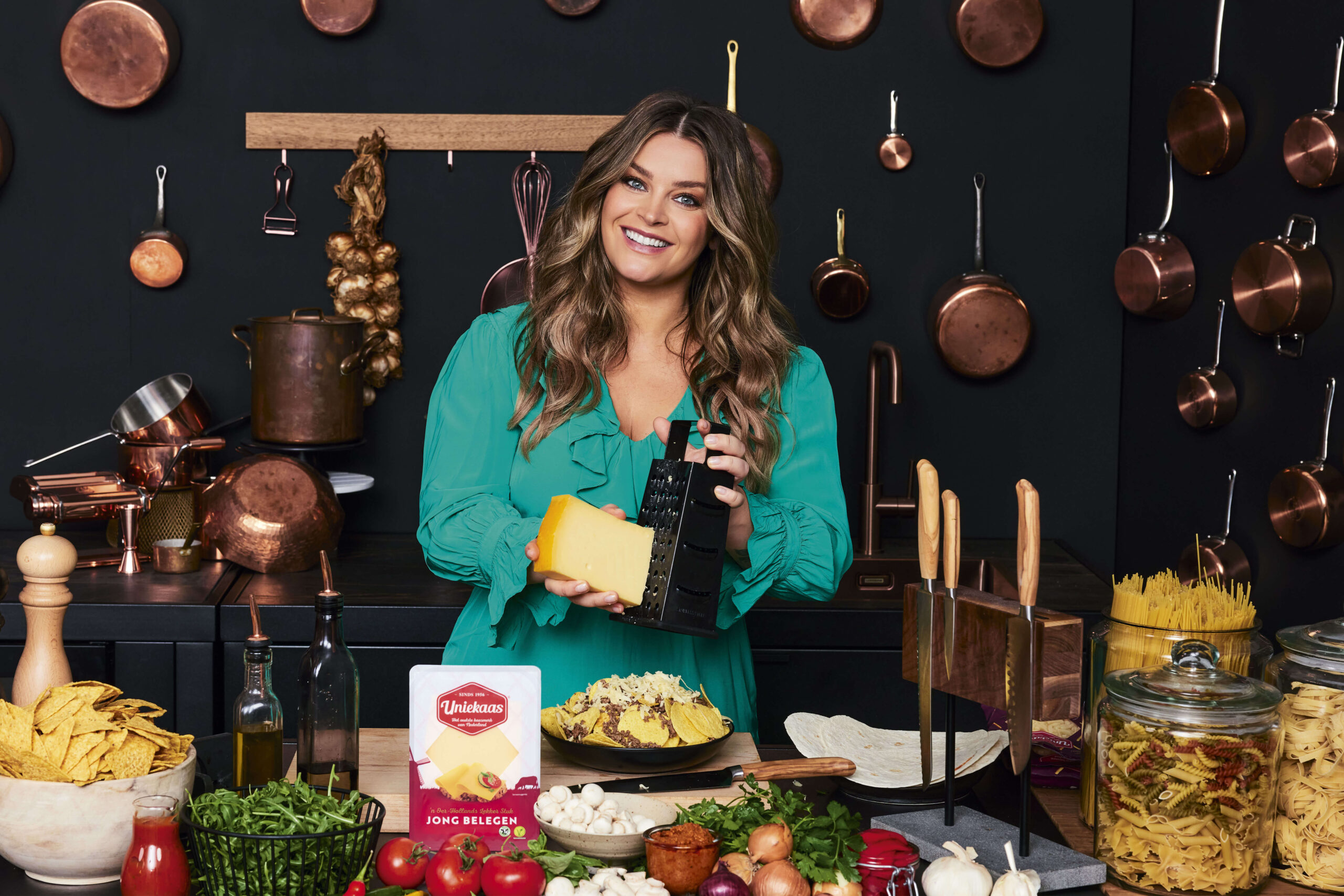 Miljuschka kookt lekker door met Uniekaas