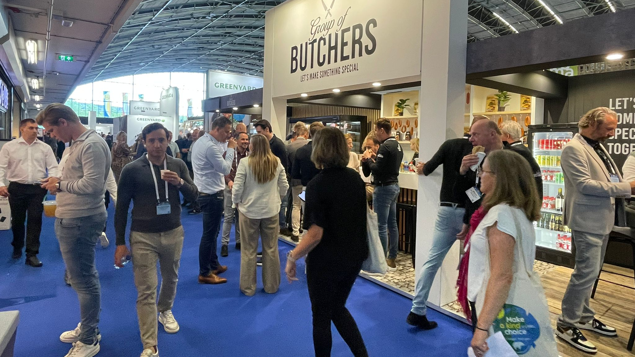 PLMA 2024 New Product Expo. De stand van Group of Burchers. Foto: Distrifood