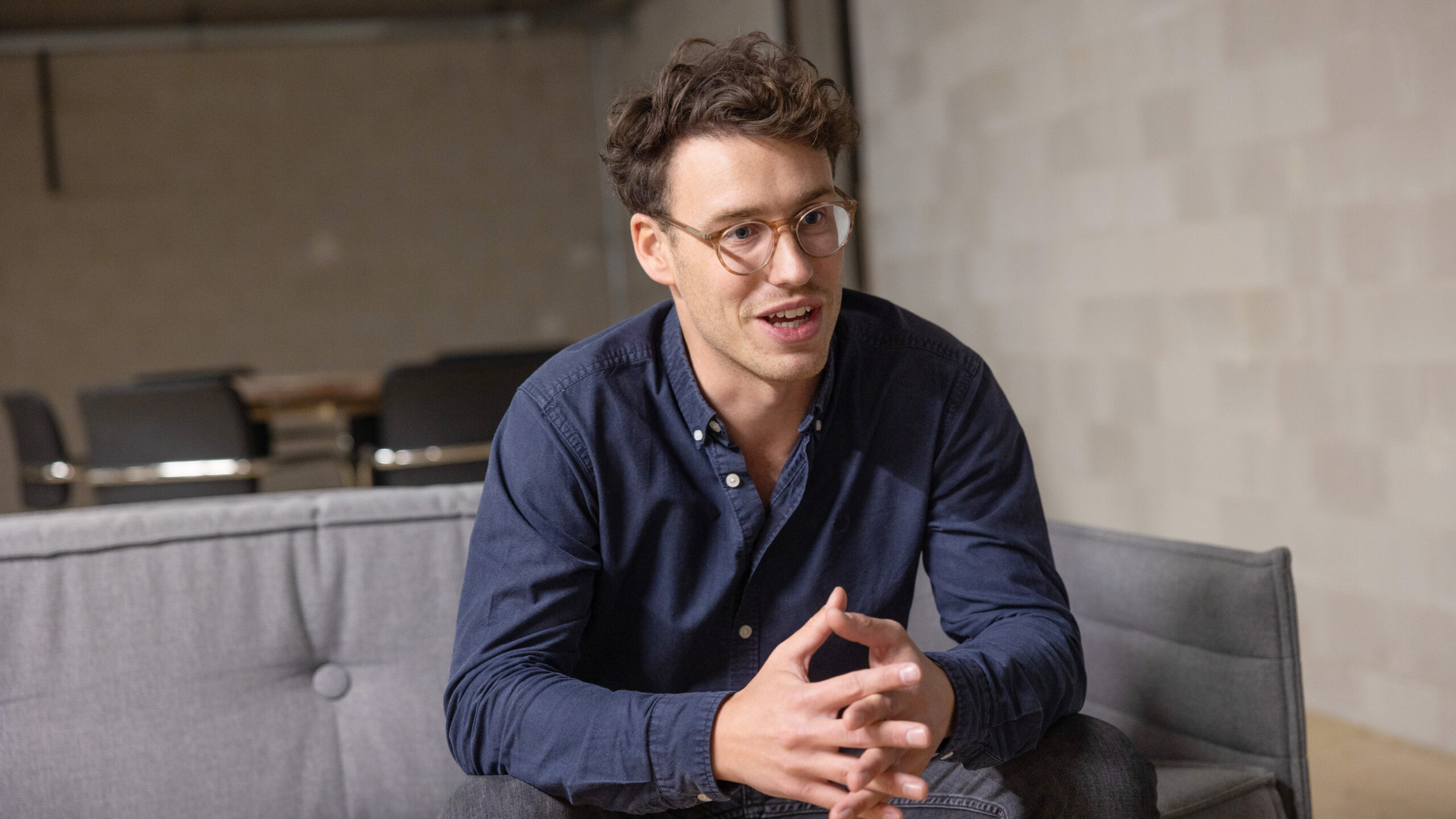 Topman Robin Kiesler van Flink Nederland. Foto Herbert Wiggerman