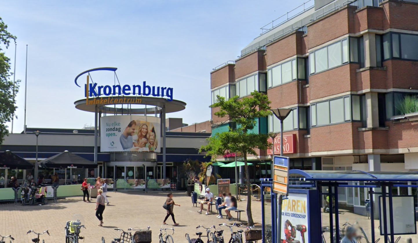 Winkelcentrum Kronenburg in Arnhem. Foto: Google Maps