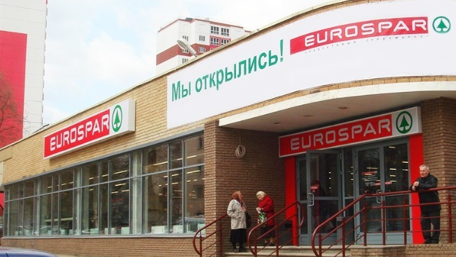 Een Eurospar in Nizjni Novgorod. Foto: Google Street View