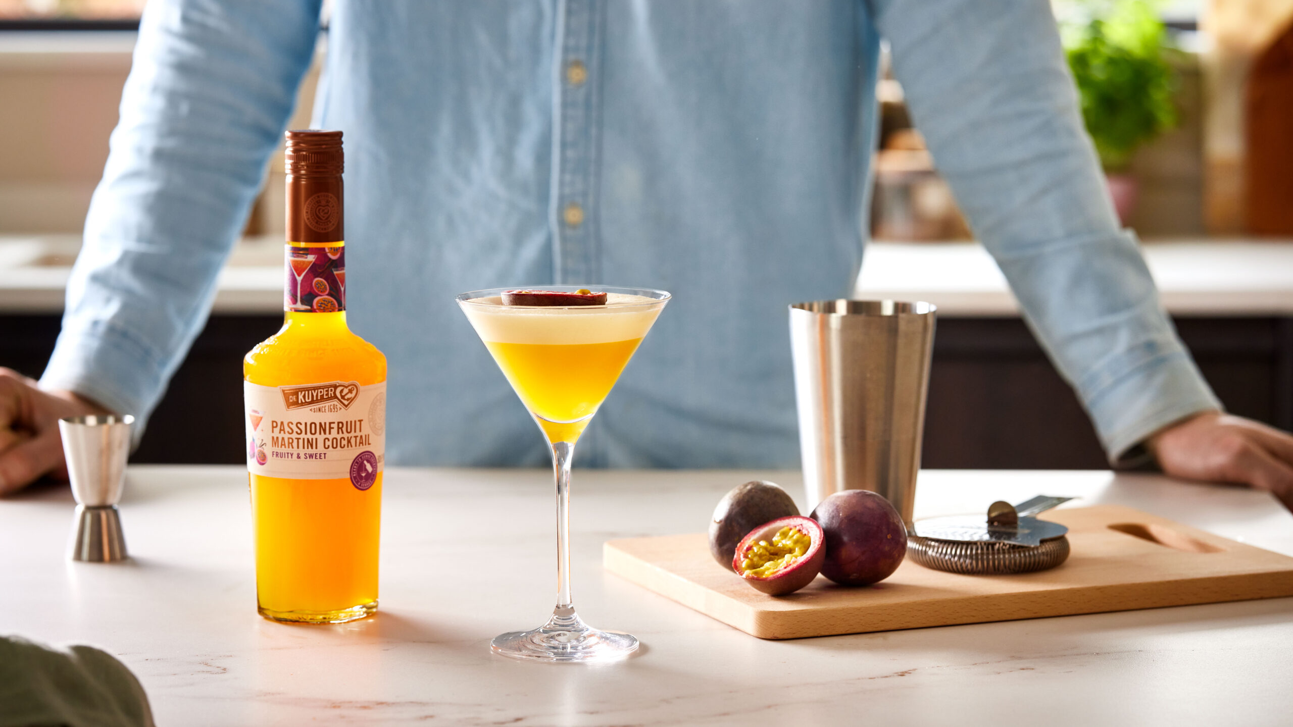 De Kuyper Ready to Serve-cocktail, een van de winnaars van een Wheel of Retail. Foto: Distrifood