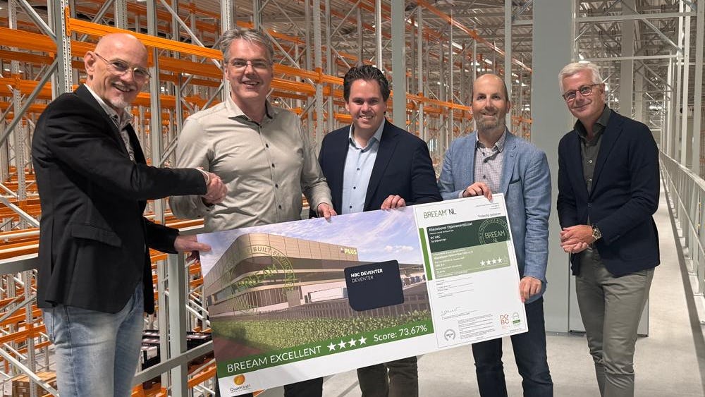 Plus distributiecentrum BREEAM-NL gecertificeerd. Foto: Plus