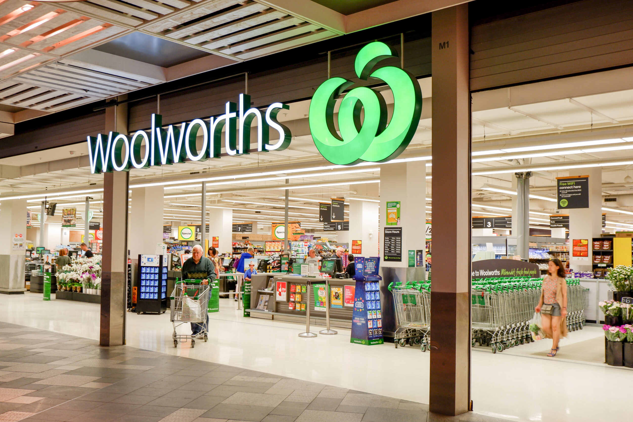 Een Woolworths in Sydney. Foto: Shutterstock