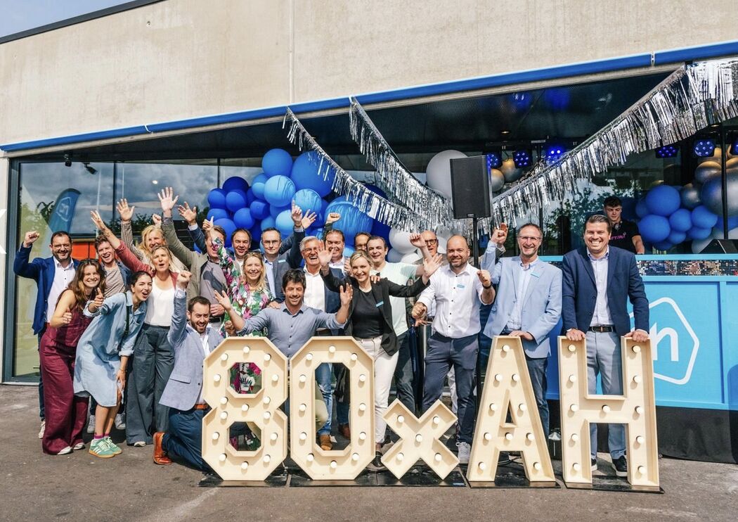 De opening van Albert Heijn in Lebbeke, België. Foto: Albert Heijn België