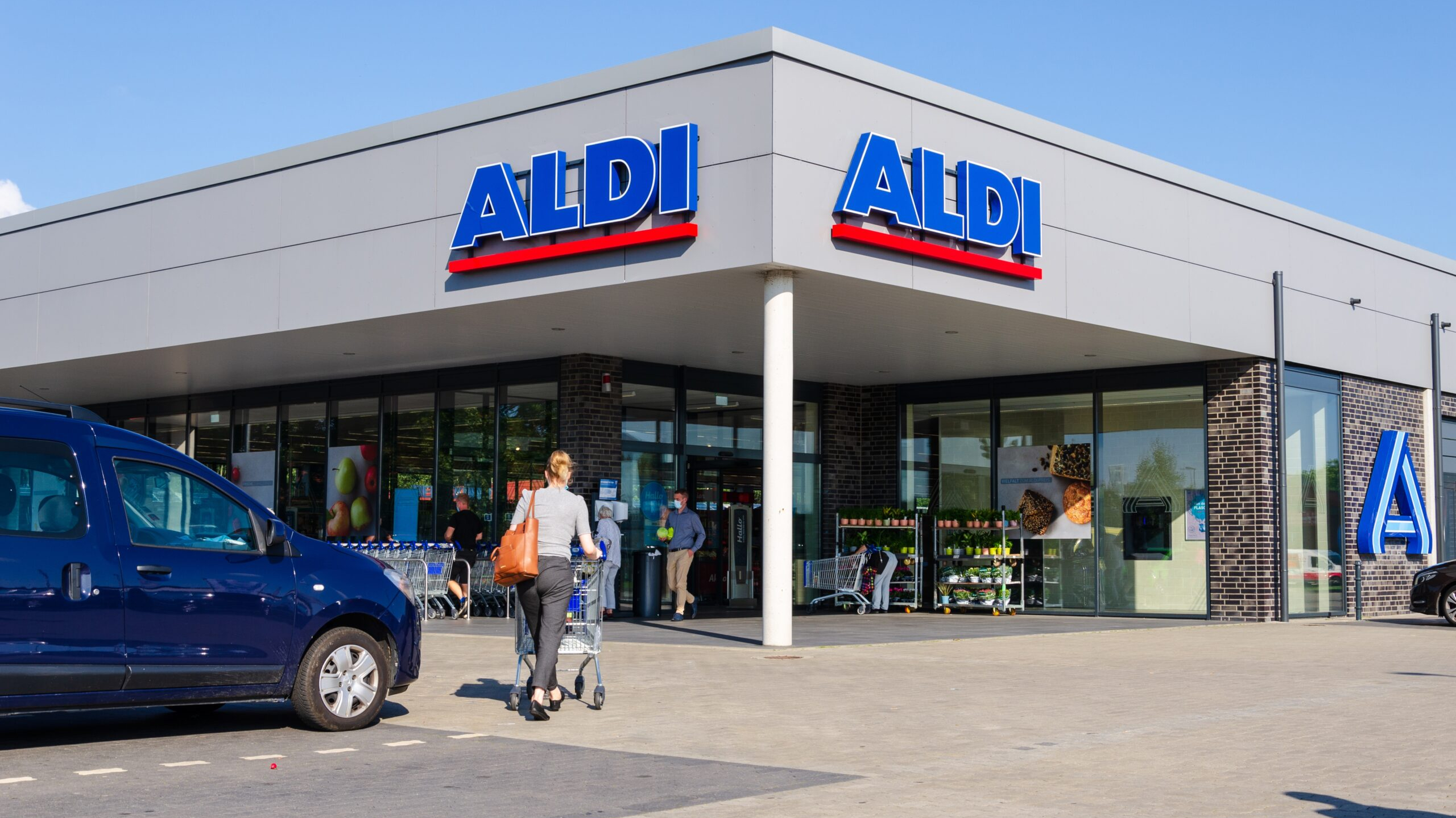Een Aldi in het Duitse Schleswig. Foto: Shutterstock