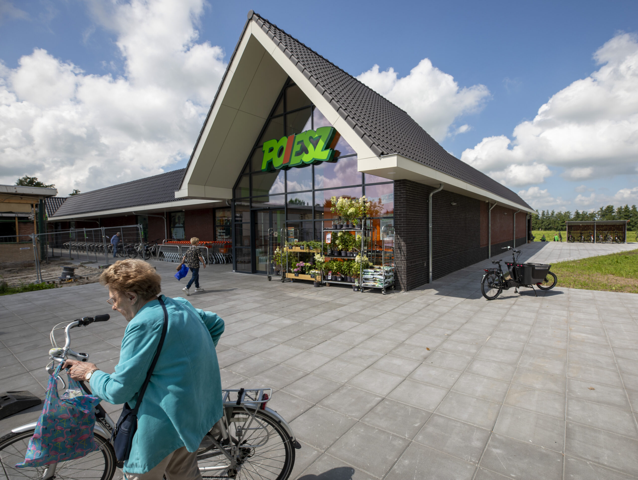 De nieuwe winkel van Poiesz in De Westereen. Foto: Anne van der Woude